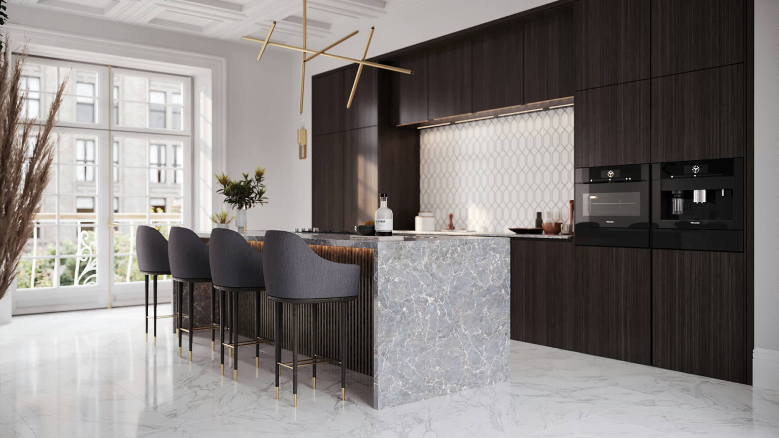 Luxury Milano Statuario 24x48 2 | Garcia Imported Tile