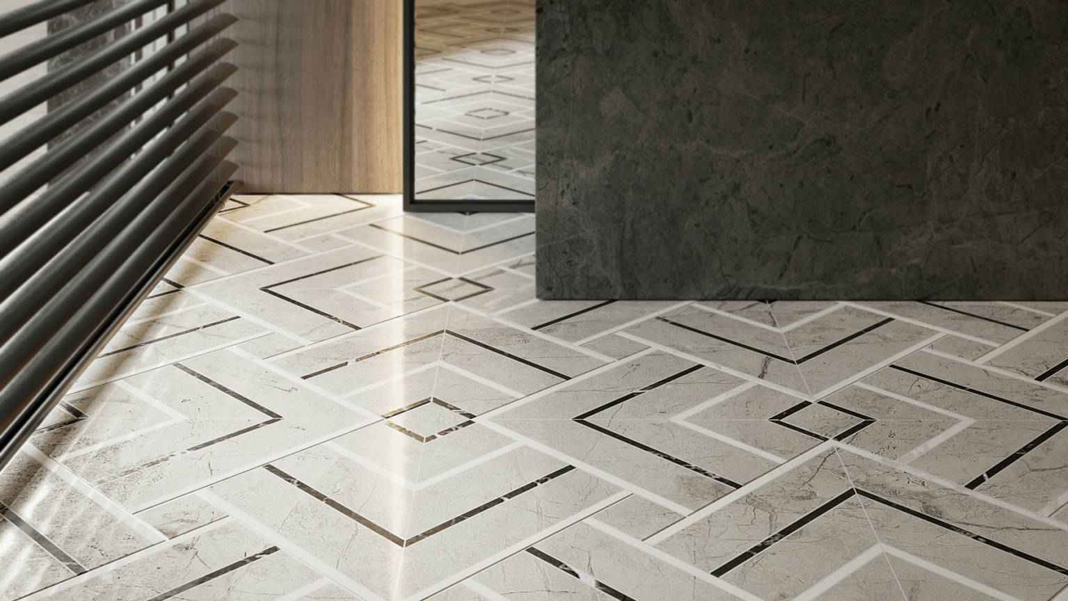 Luxury Roma Argento Picco Mosaic 3 | Garcia Imported Tile