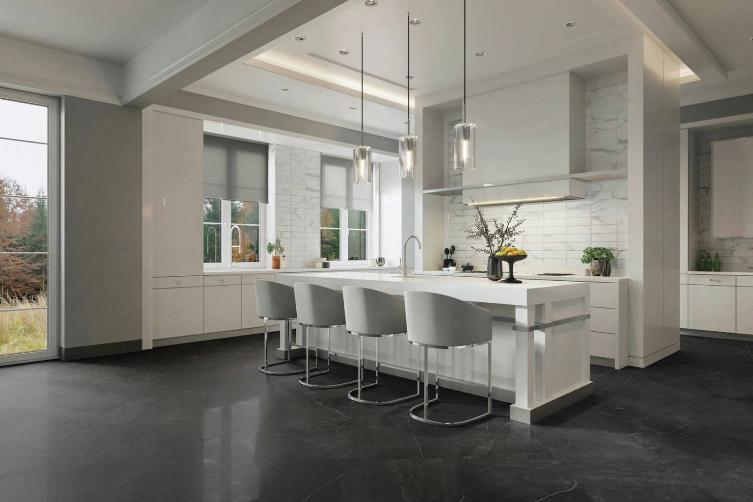 Luxury Tivoli Nero | Garcia Imported Tile