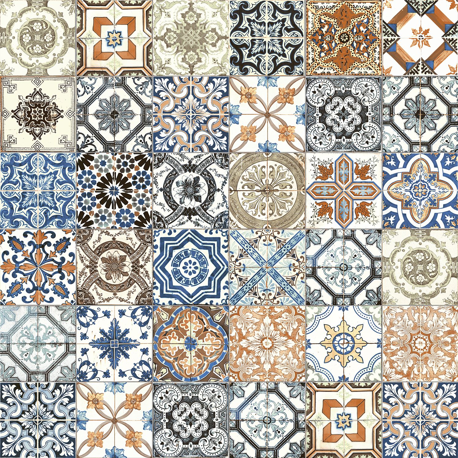 Marrakesh Color Matte Mix 8x8 4 | Garcia Imported Tile