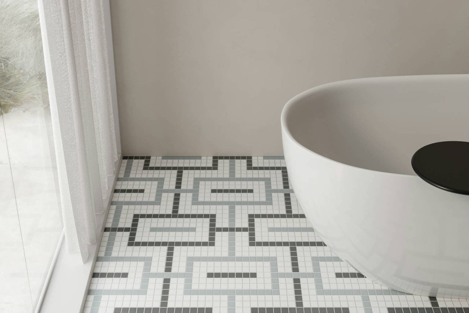 Traditions Dawn Chain Mosaic 4 | Garcia Imported Tile