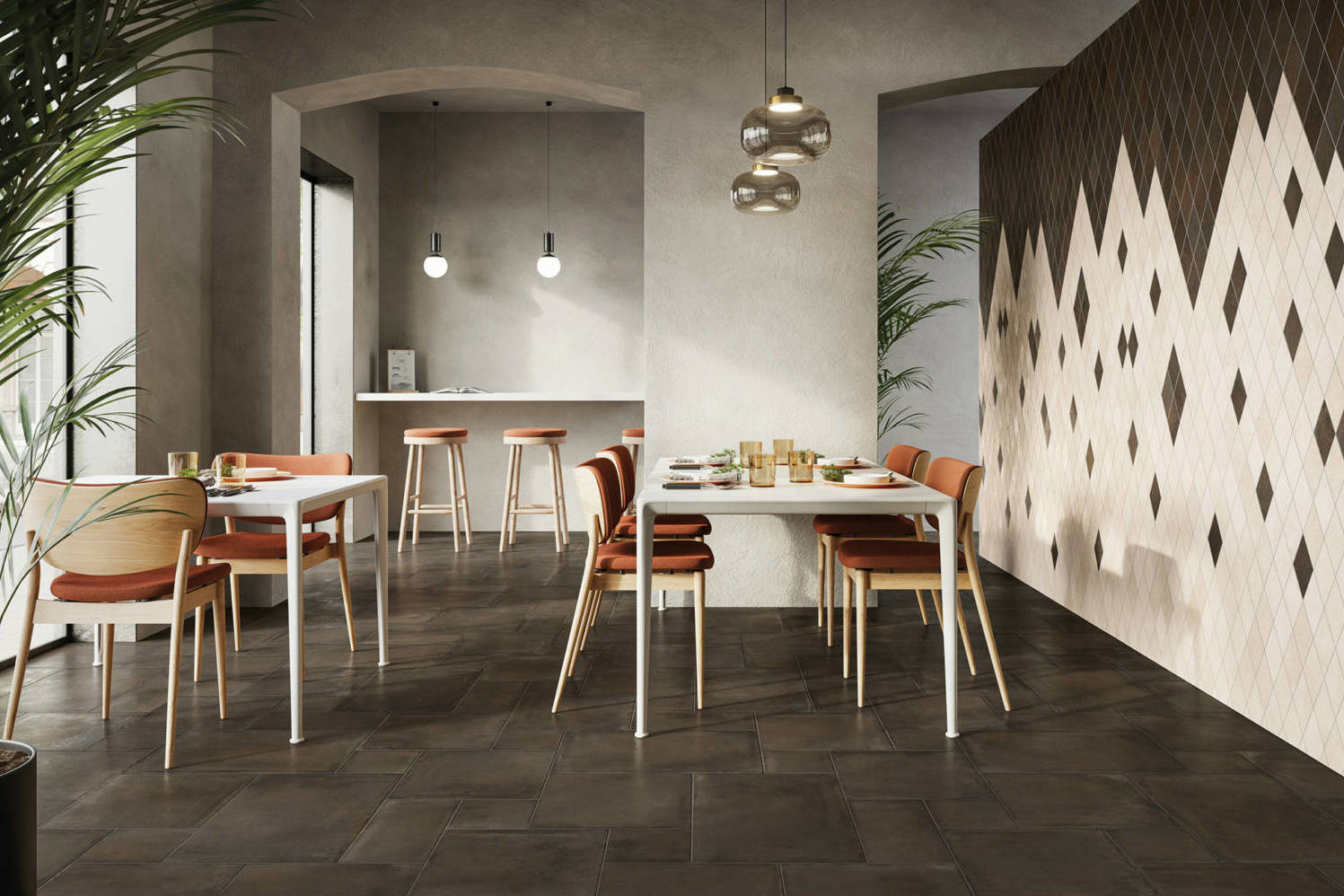 Charleston Citadel Chocolate Modular | Garcia Imported Tile