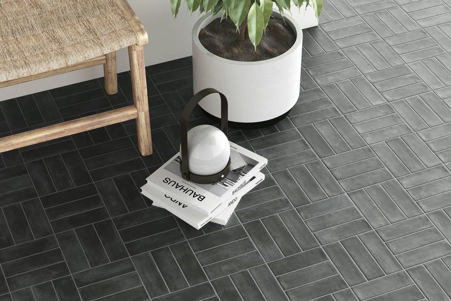 Lisbon 2X6 Graphite | Garcia Imported Tile