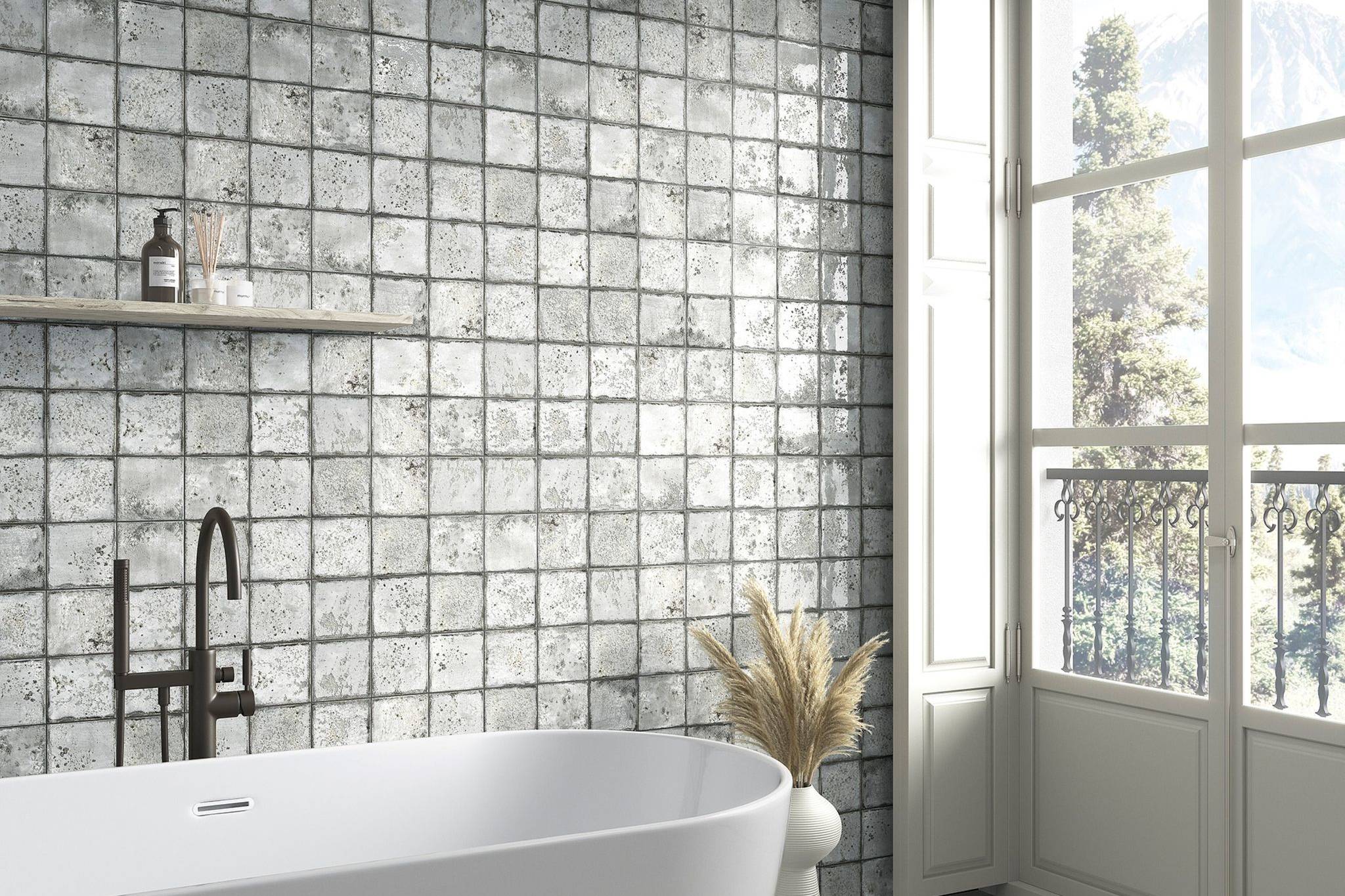 Jamaica Grey 5x5 | Garcia Imported Tile