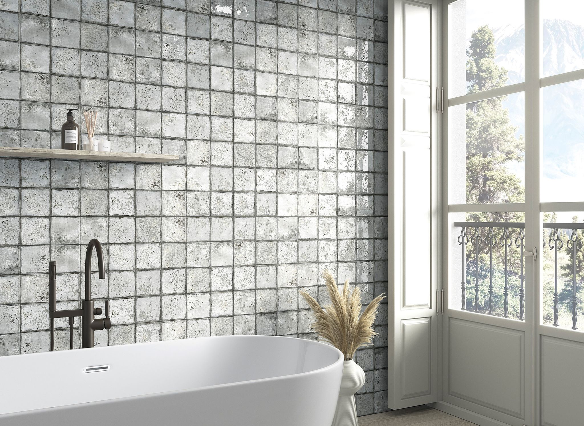 Jamaica Grey 5x5 | Garcia Imported Tile