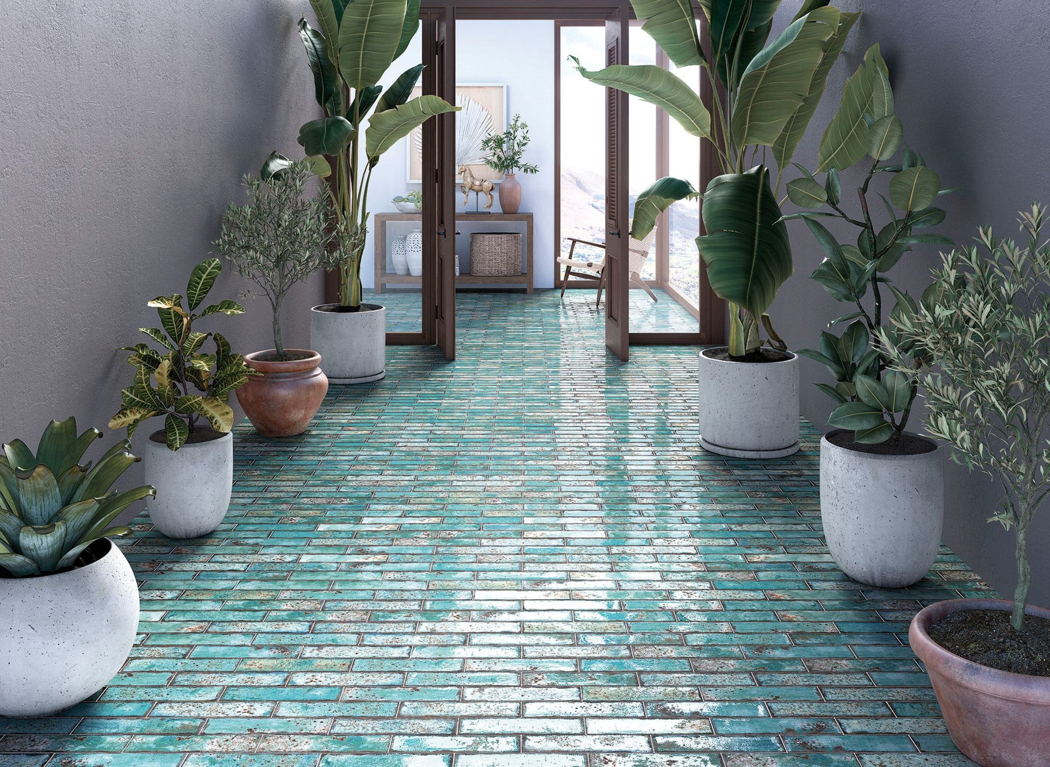 Jamaica Teal 3x11 | Garcia Imported Tile