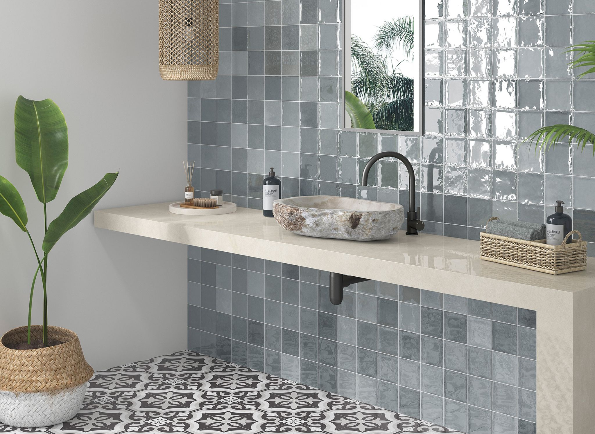 Morocco Grey 5x5 | Garcia Imported Tile