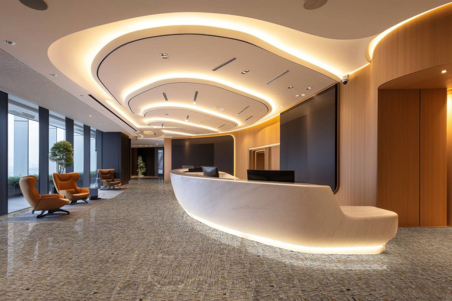 Cubic Fossil Wood Stone  | Garcia Imported Tile