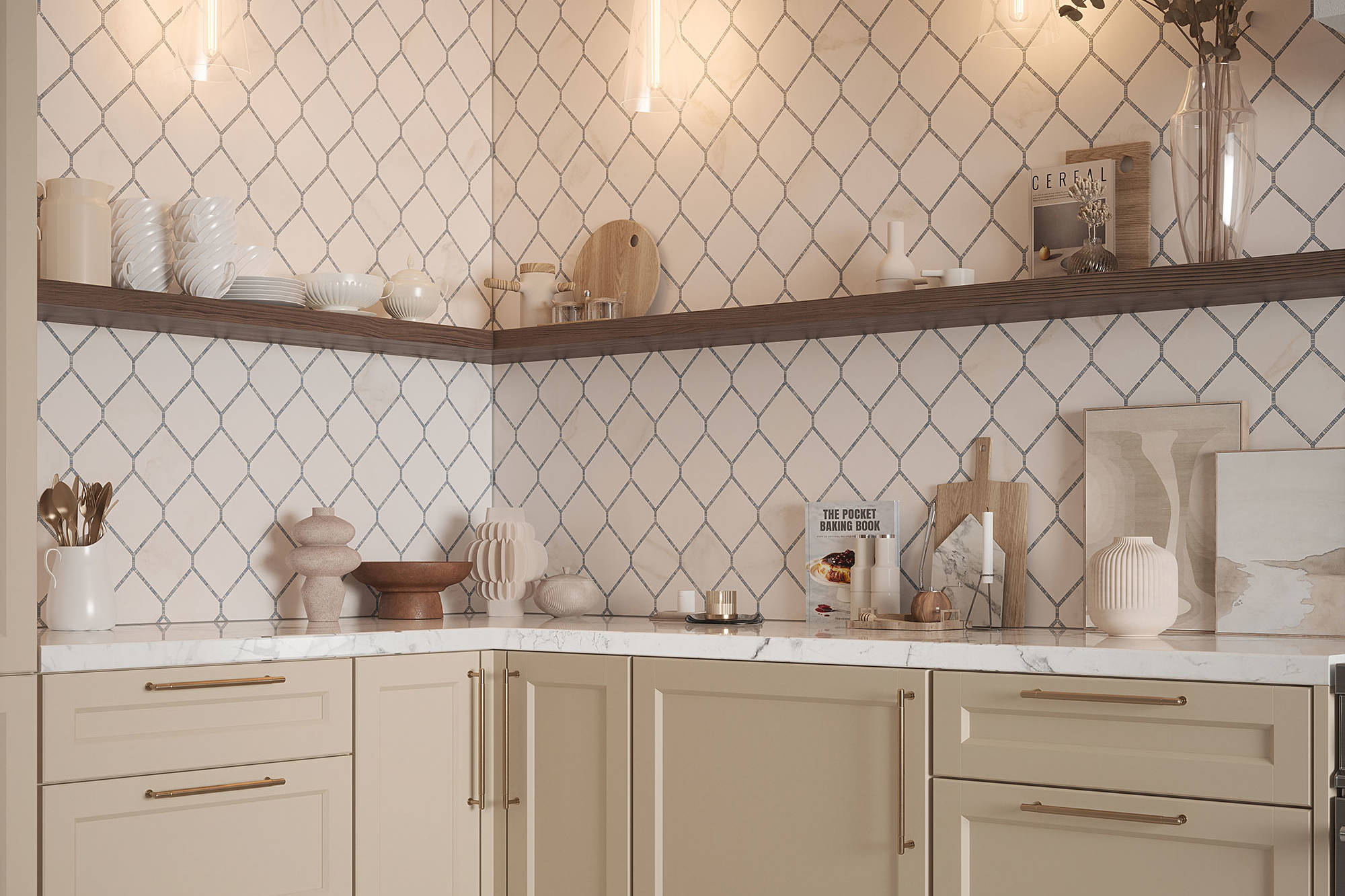 Elm Blue Mosaic 1 | Garcia Imported Tile