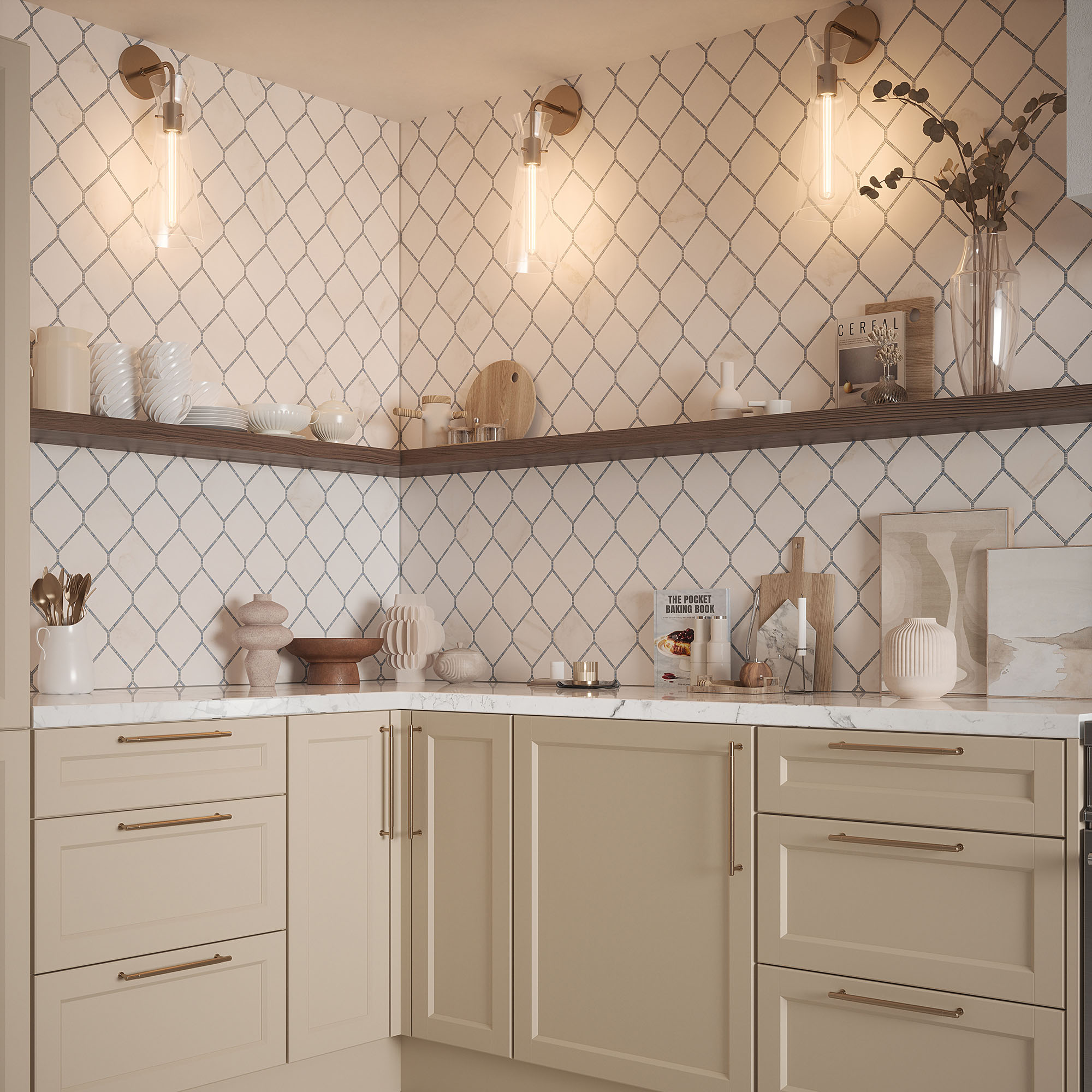 Elm Blue Mosaic 1 | Garcia Imported Tile