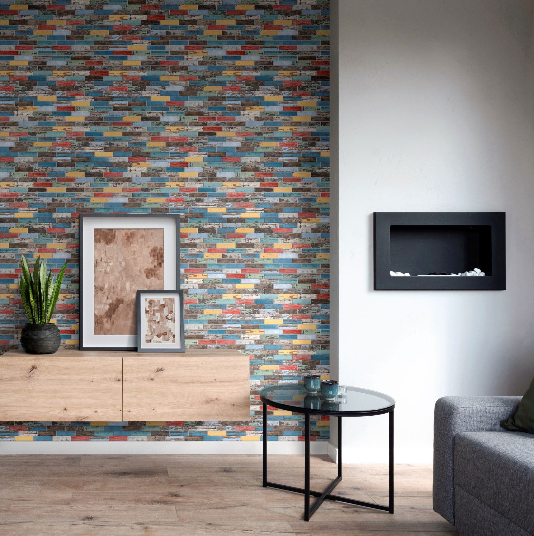 Multicolor Wood 1.1 | Garcia Imported Tile