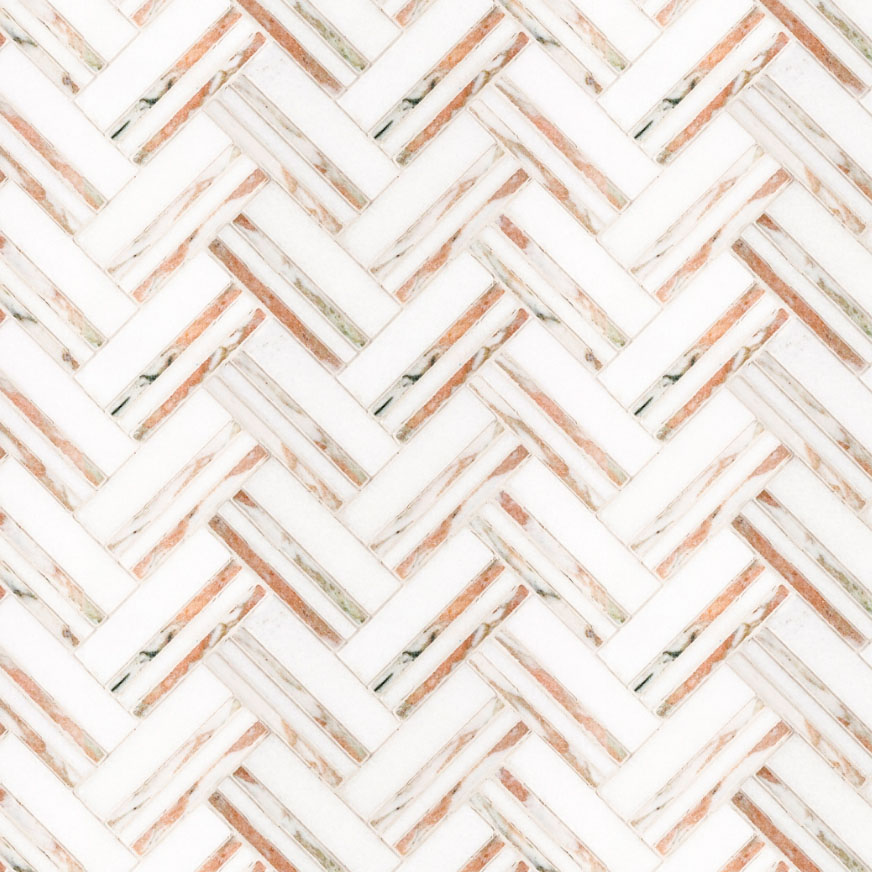 Rosey Weave Mosaic | Garcia Imported Tile