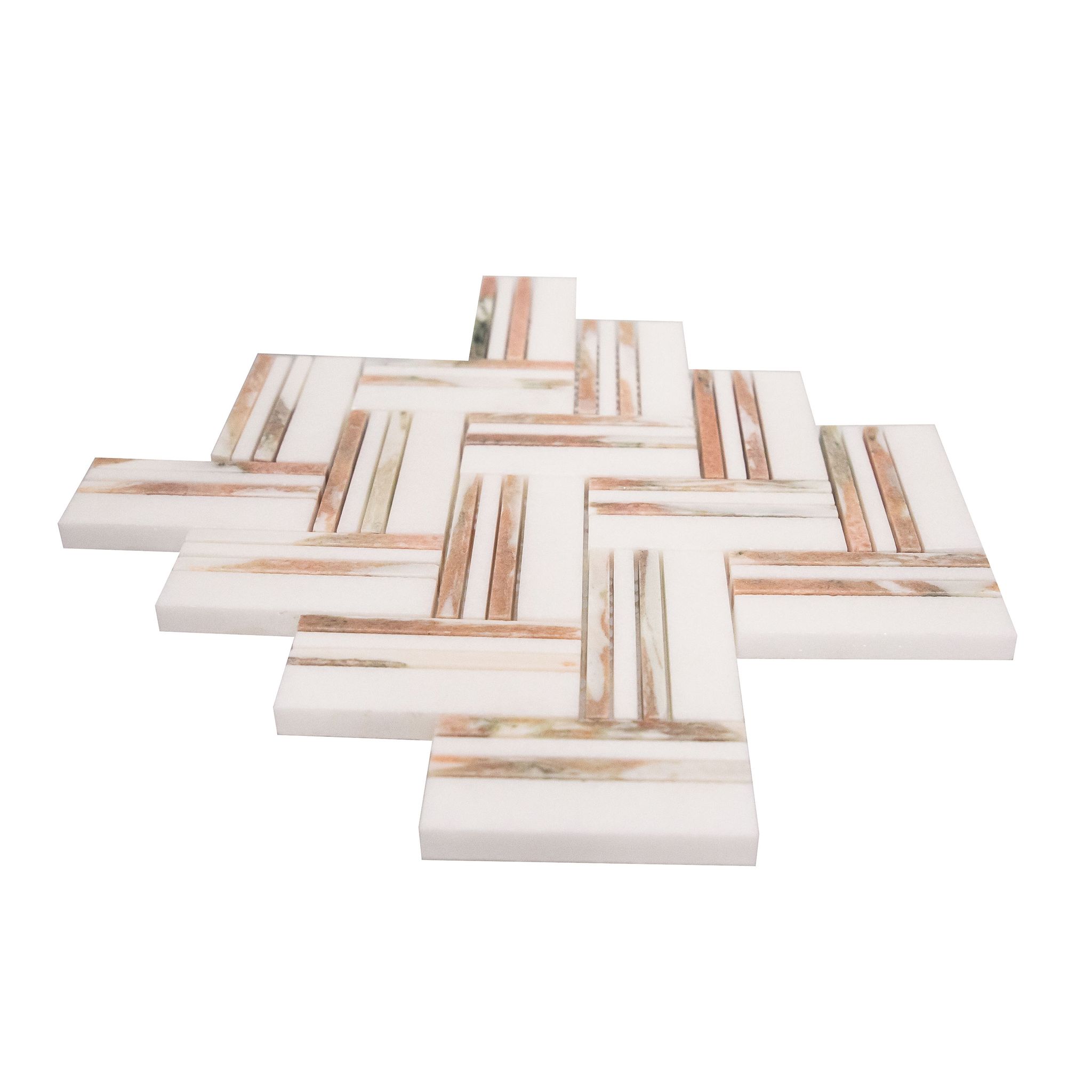 Rosey Weave Mosaic | Garcia Imported Tile