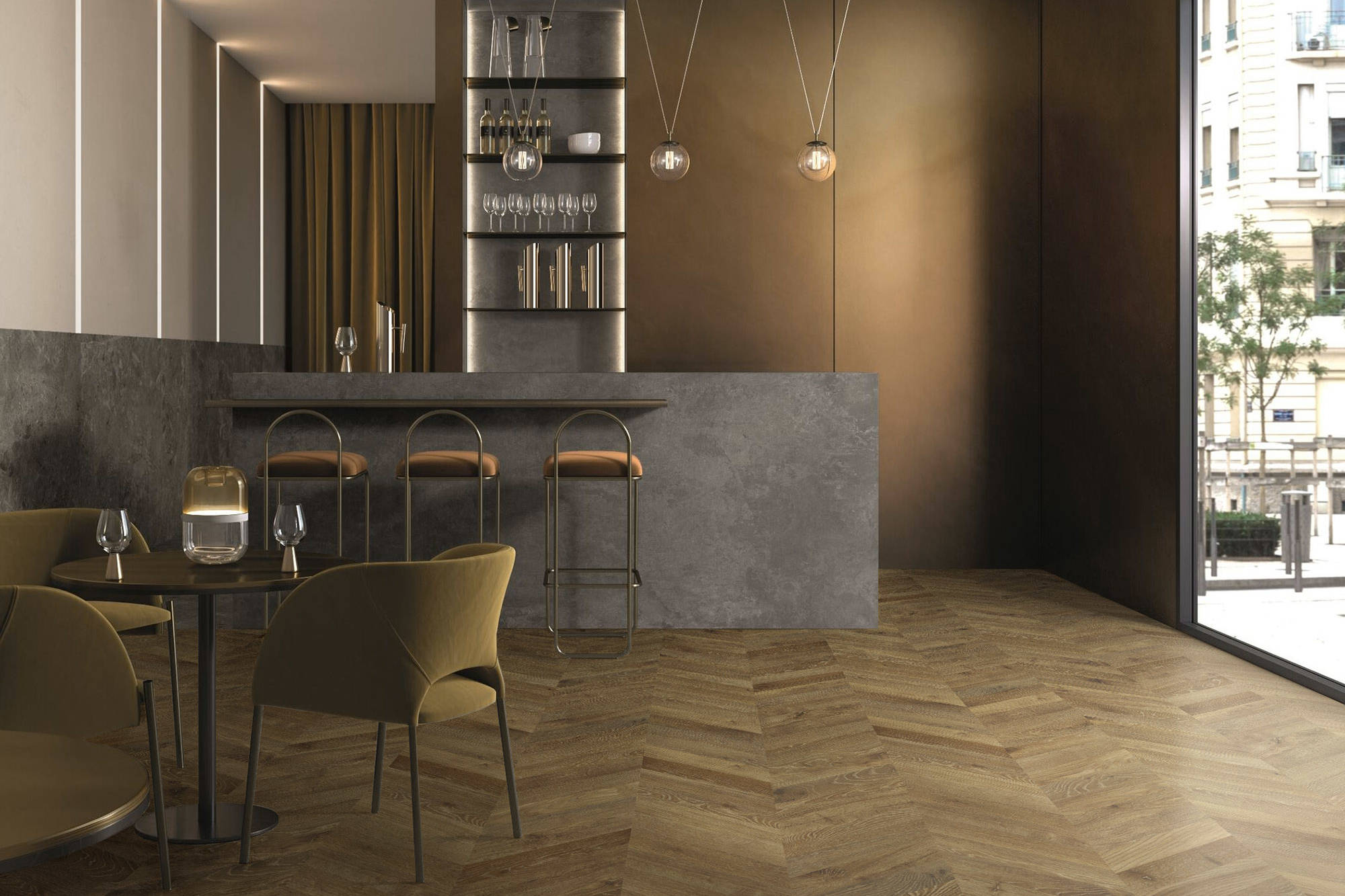 True Earth Chevron 3 | Garcia Imported Tile