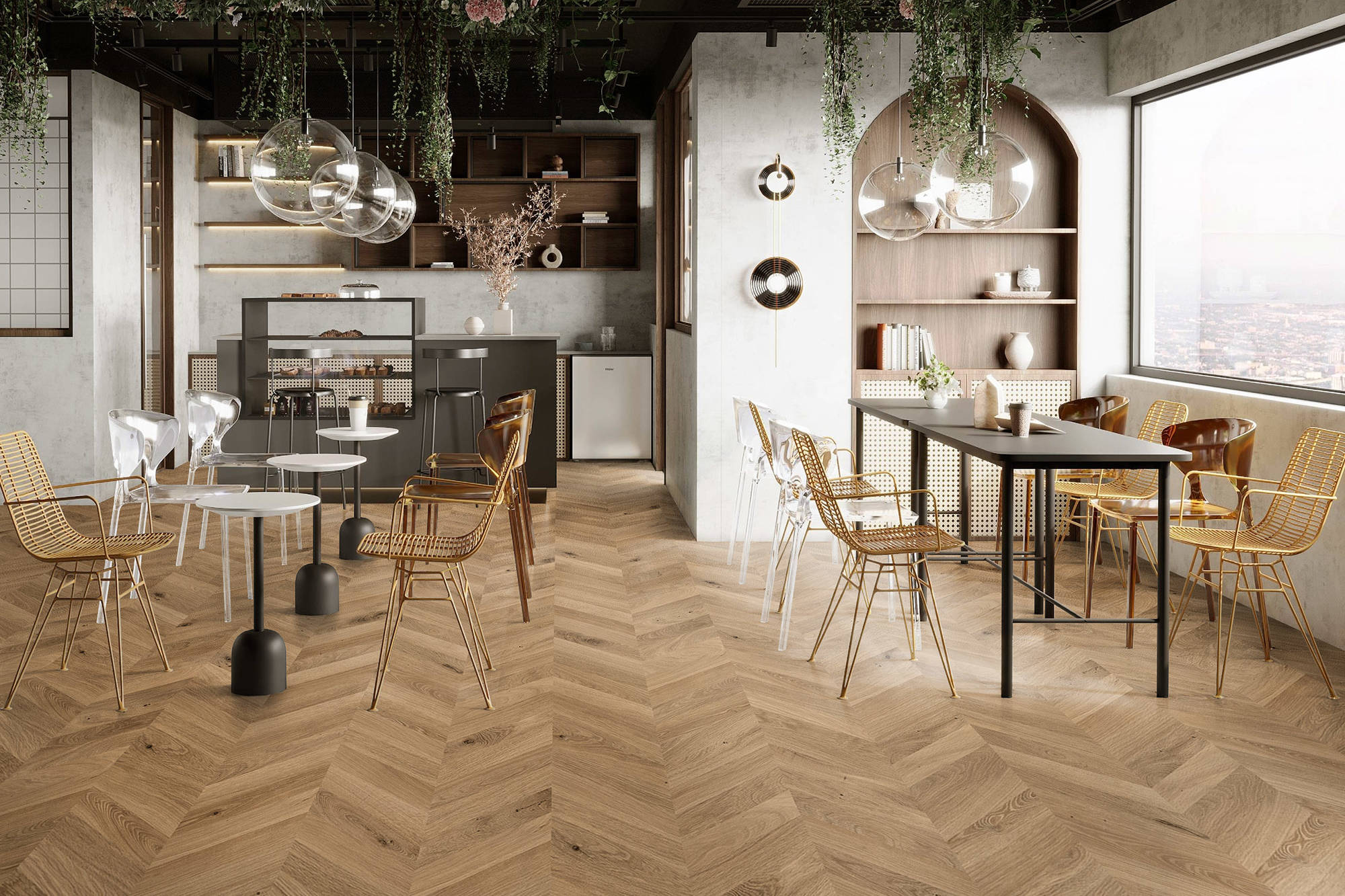 True Earth Chevron 7 | Garcia Imported Tile