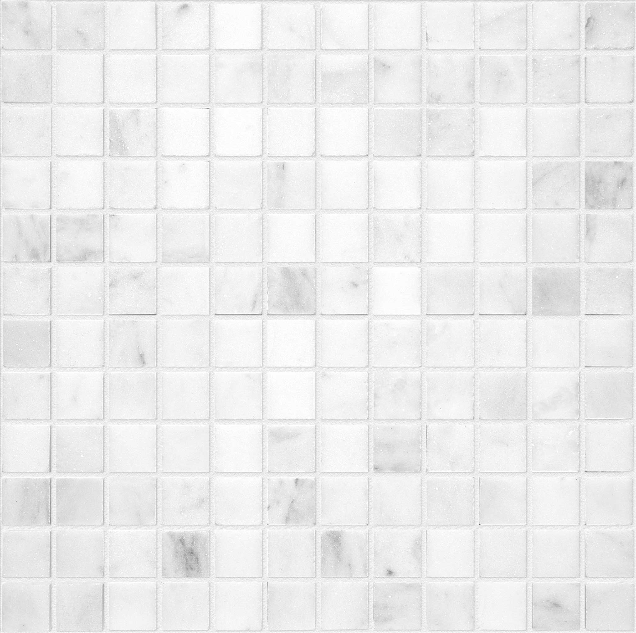 Bianco Venatino 1x1 Honed Mosaic | Garcia Imported Tile