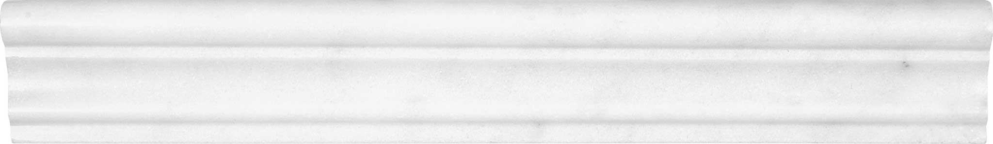 Bianco Venatino 2x12 Polished Chairrail | Garcia Imported Tile