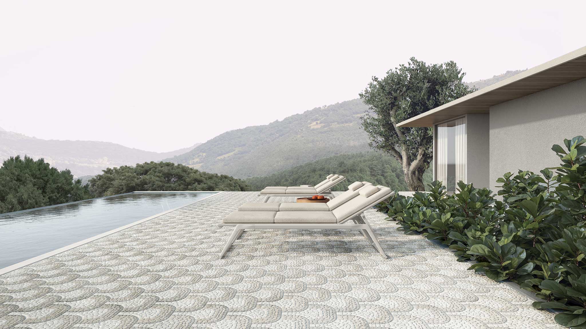 Cabana Horizon Flow Pebble | Garcia Imported Tile