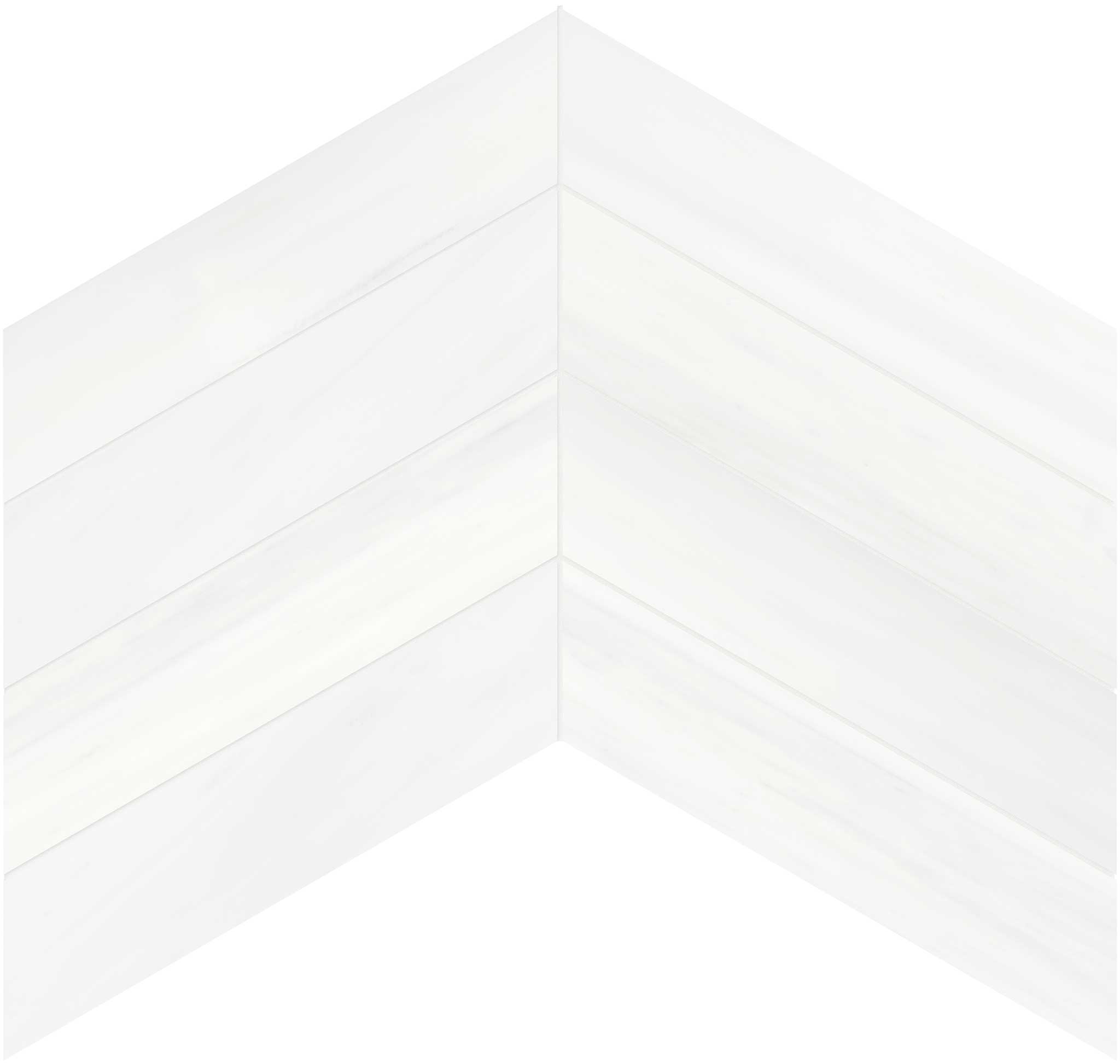 Cosmo Lumino 2x8.5 Chevron Mosaic | Garcia Imported Tile