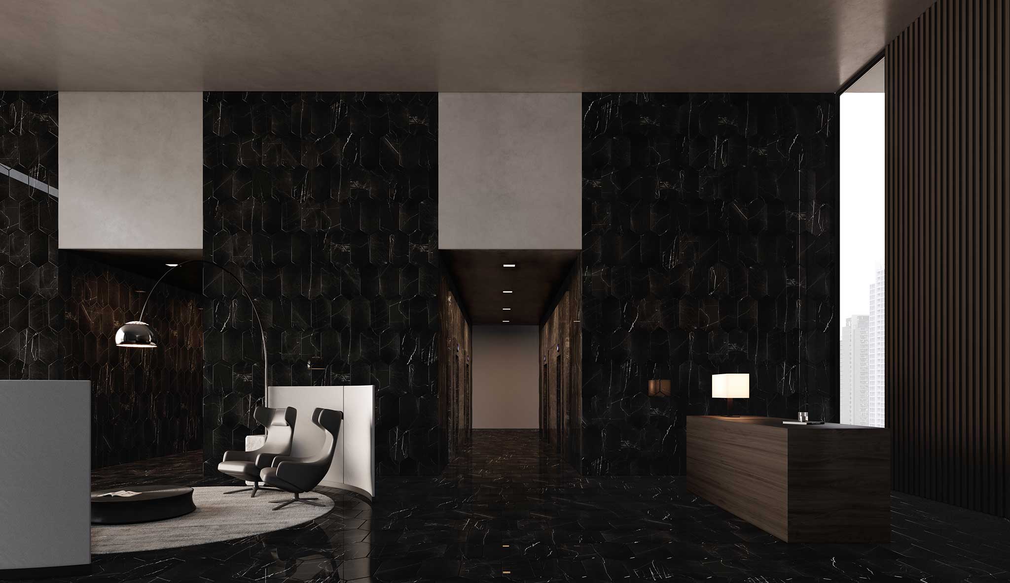 Galaxia Nero 12x24 | Garcia Imported Tile
