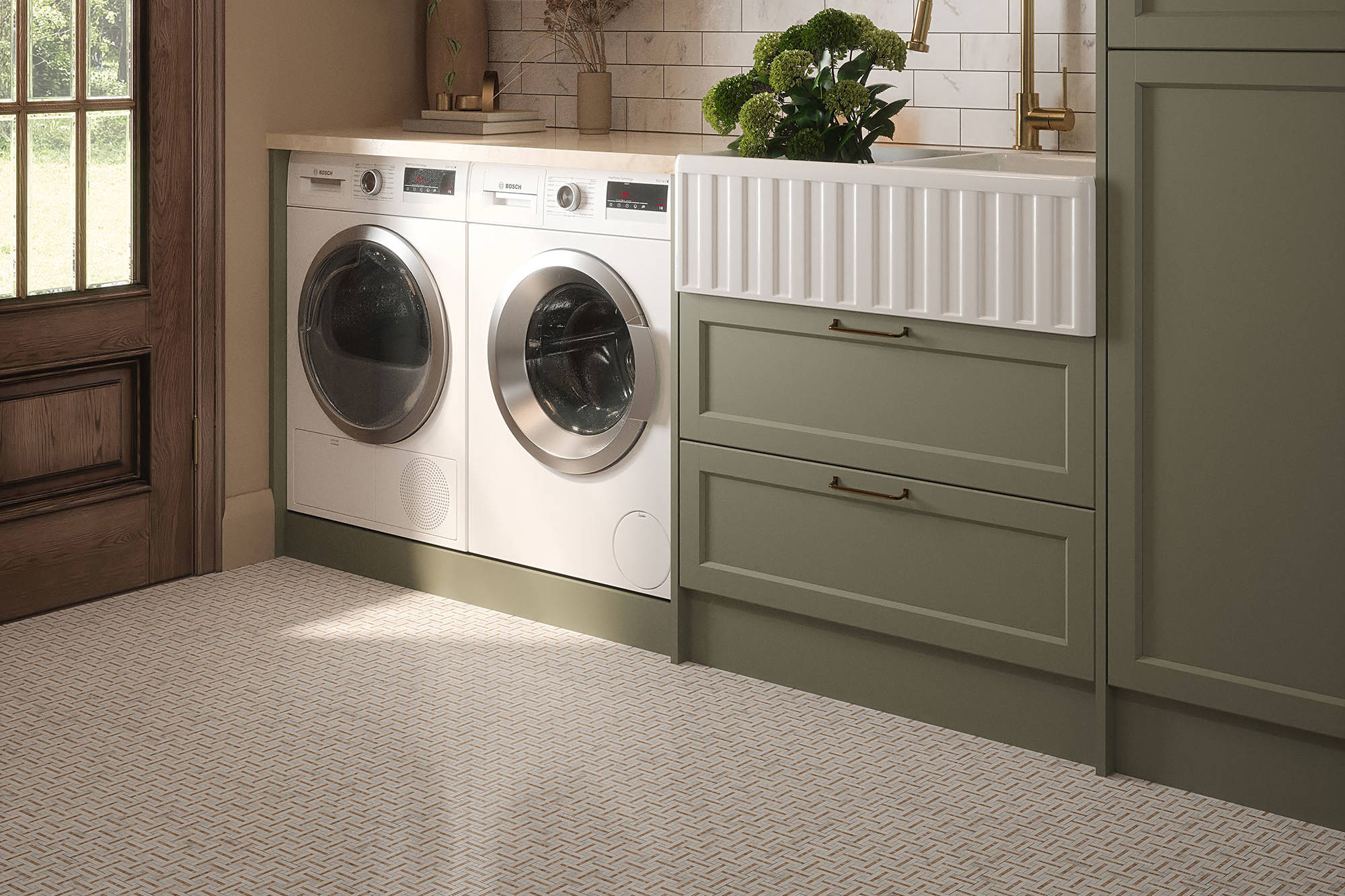 Gazebo Cream Mosaic | Garcia Imported Tile