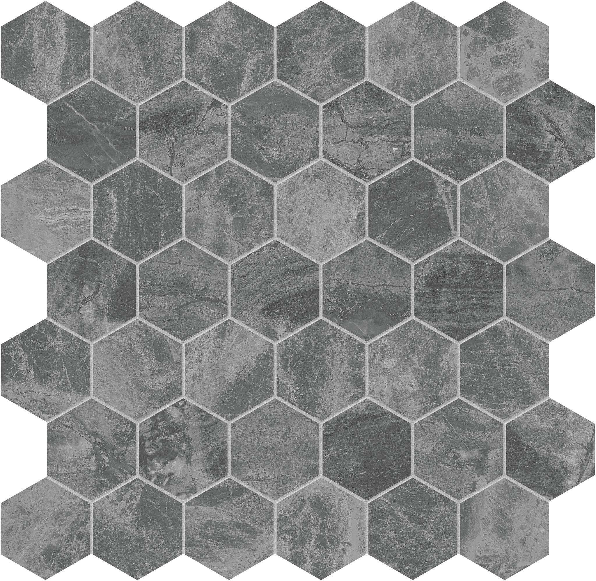 Gemma Mystique 2 Hexagon Mosaic | Garcia Imported Tile
