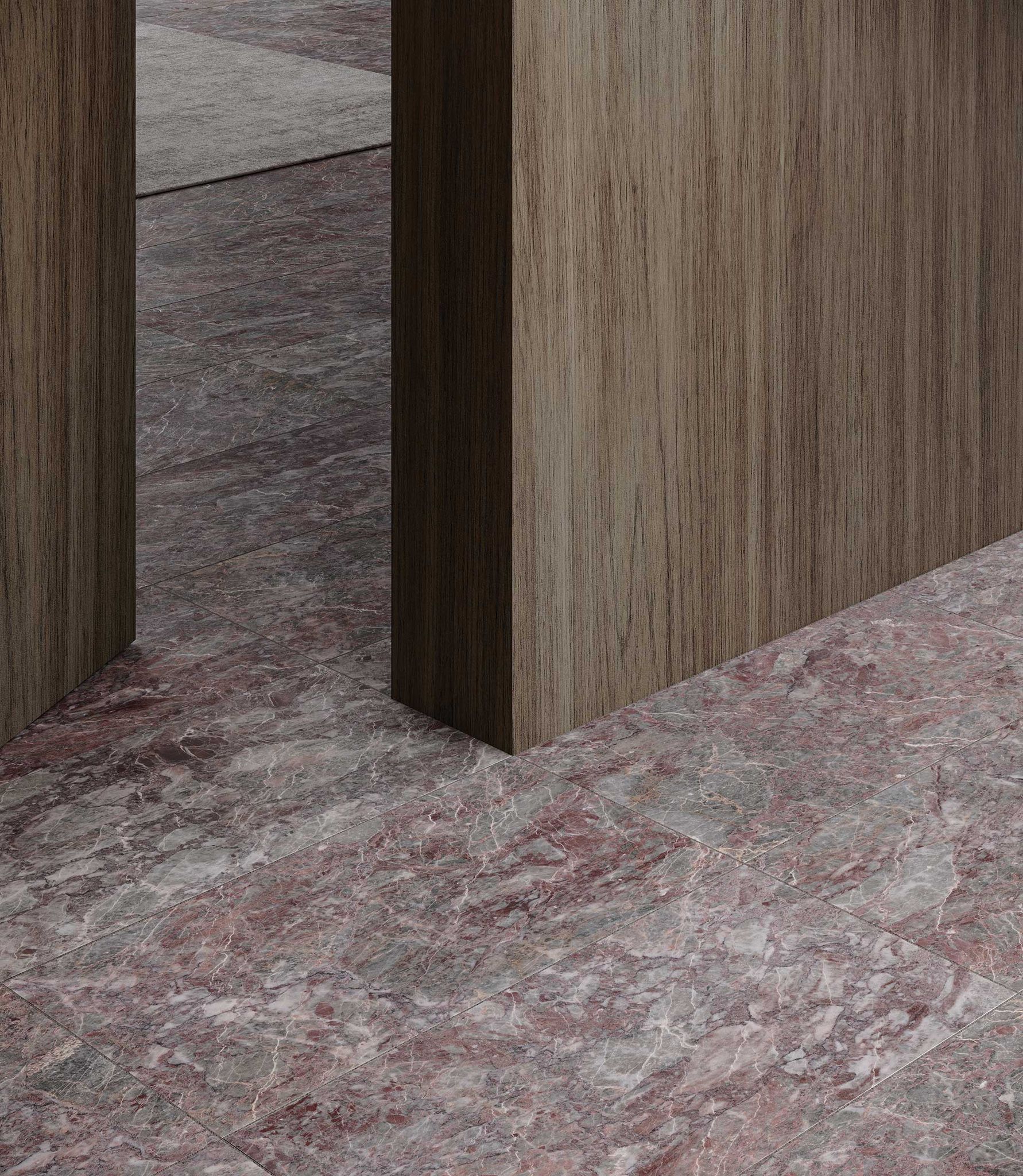 Sereno Burgundy 12x24 | Garcia Imported Tile