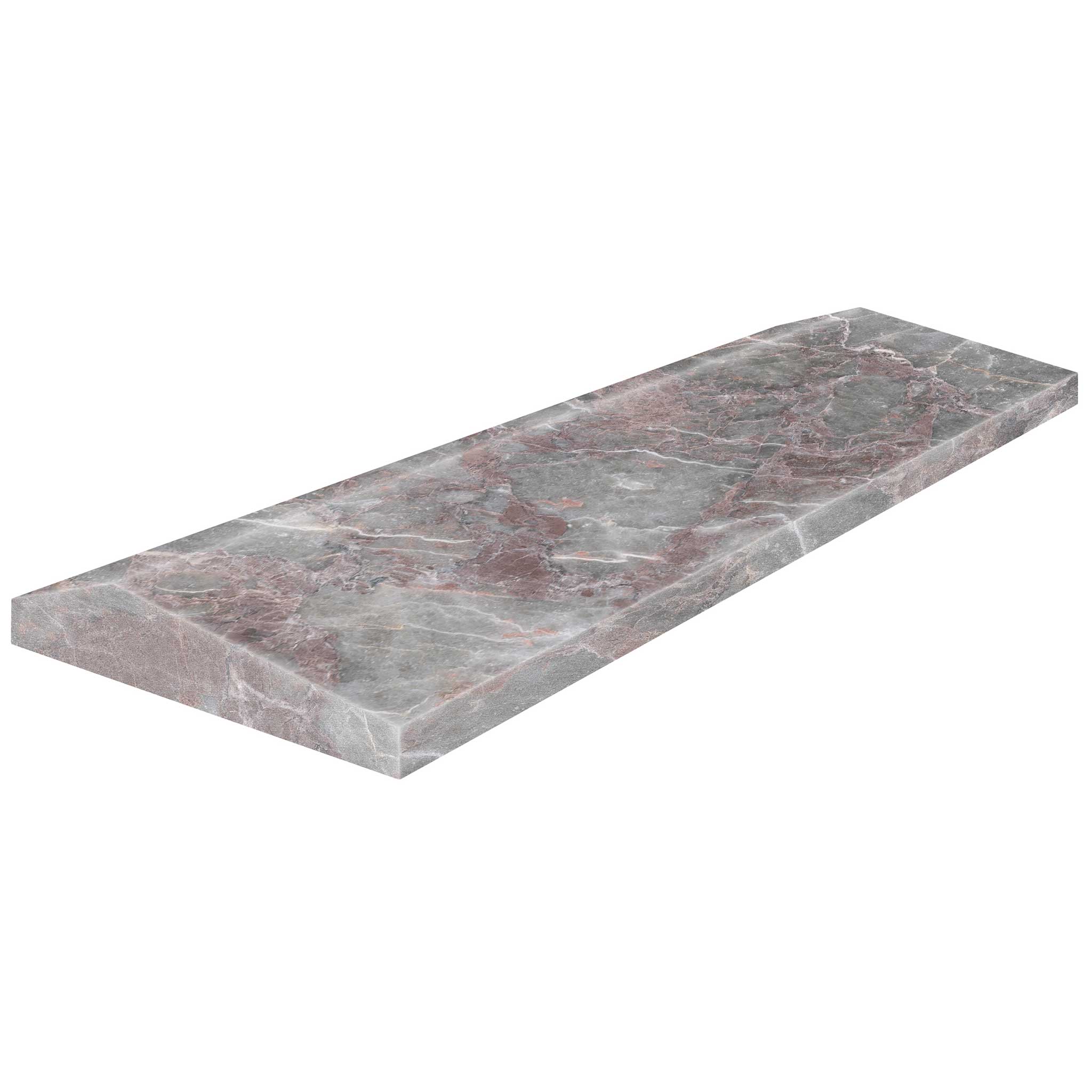 Sereno Burgundy 4x12 Prisma | Garcia Imported Tile