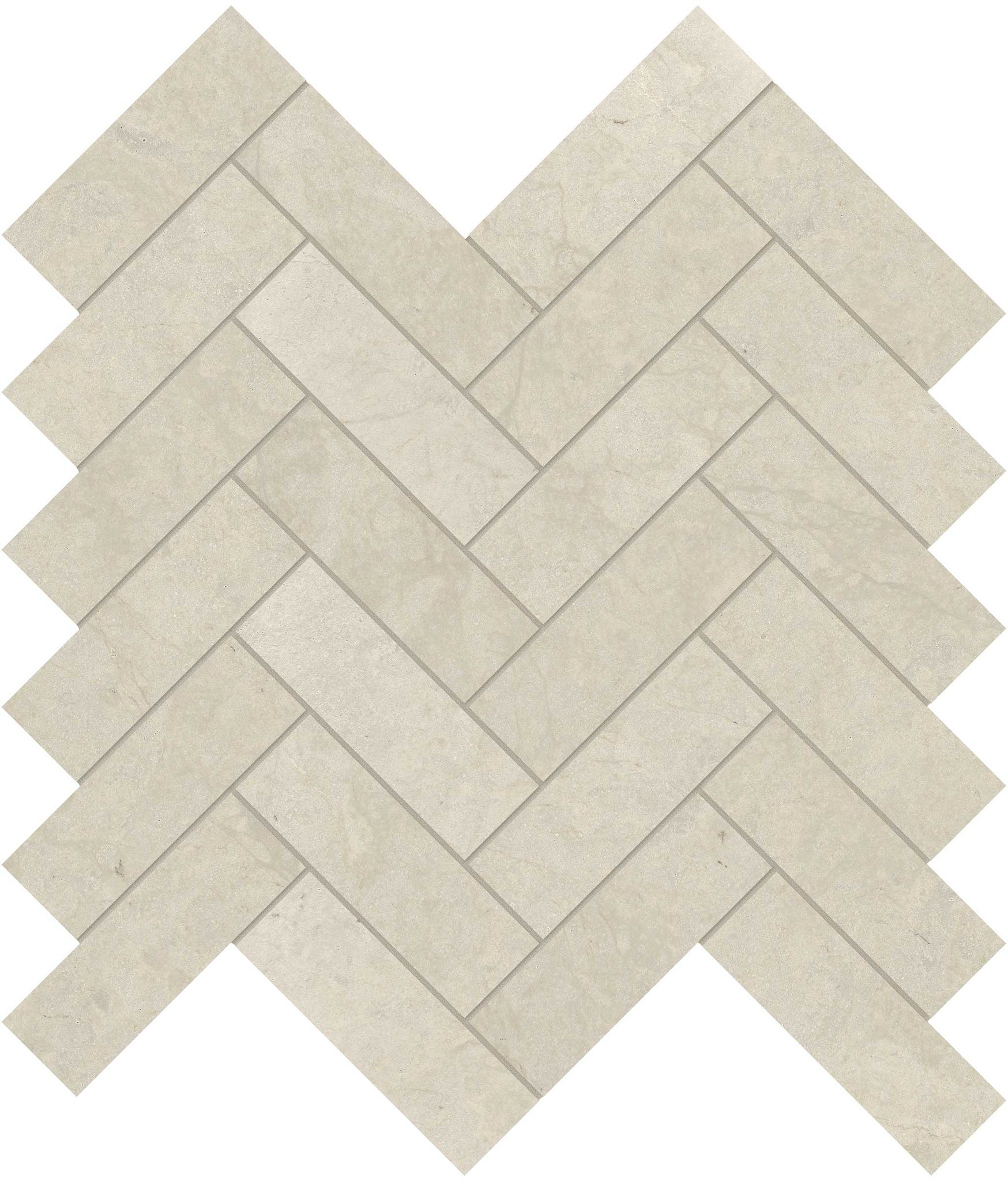 Tierra Halo 1.25x4 Herringbone Mosaic | Garcia Imported Tile