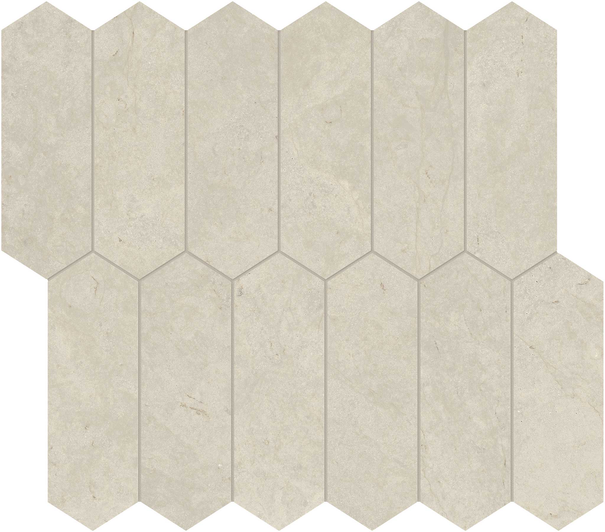 Tierra Halo 2x6 Picket Mosaic | Garcia Imported Tile