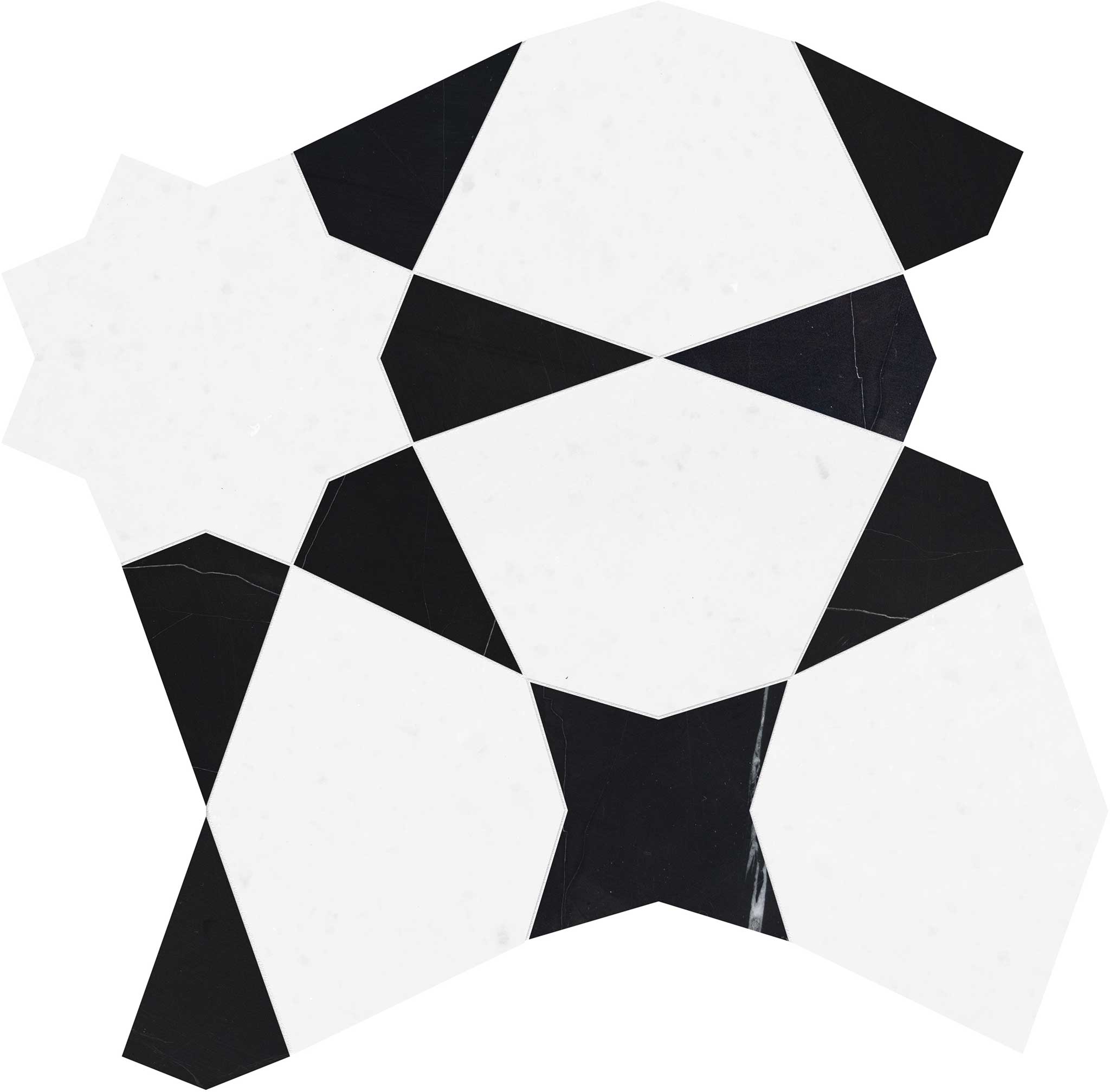 Utopio Stellar Nero Mosaic | Garcia Imported Tile