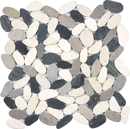 12X12 Flat Tranquil Cool Blend | Garcia Imported Tile