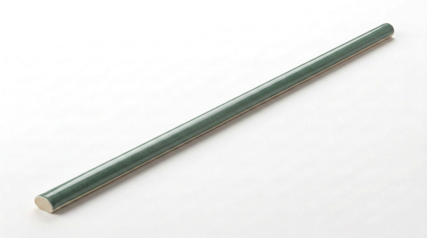 Barcelona 0.39X9” Green Trim | Garcia Imported Tile