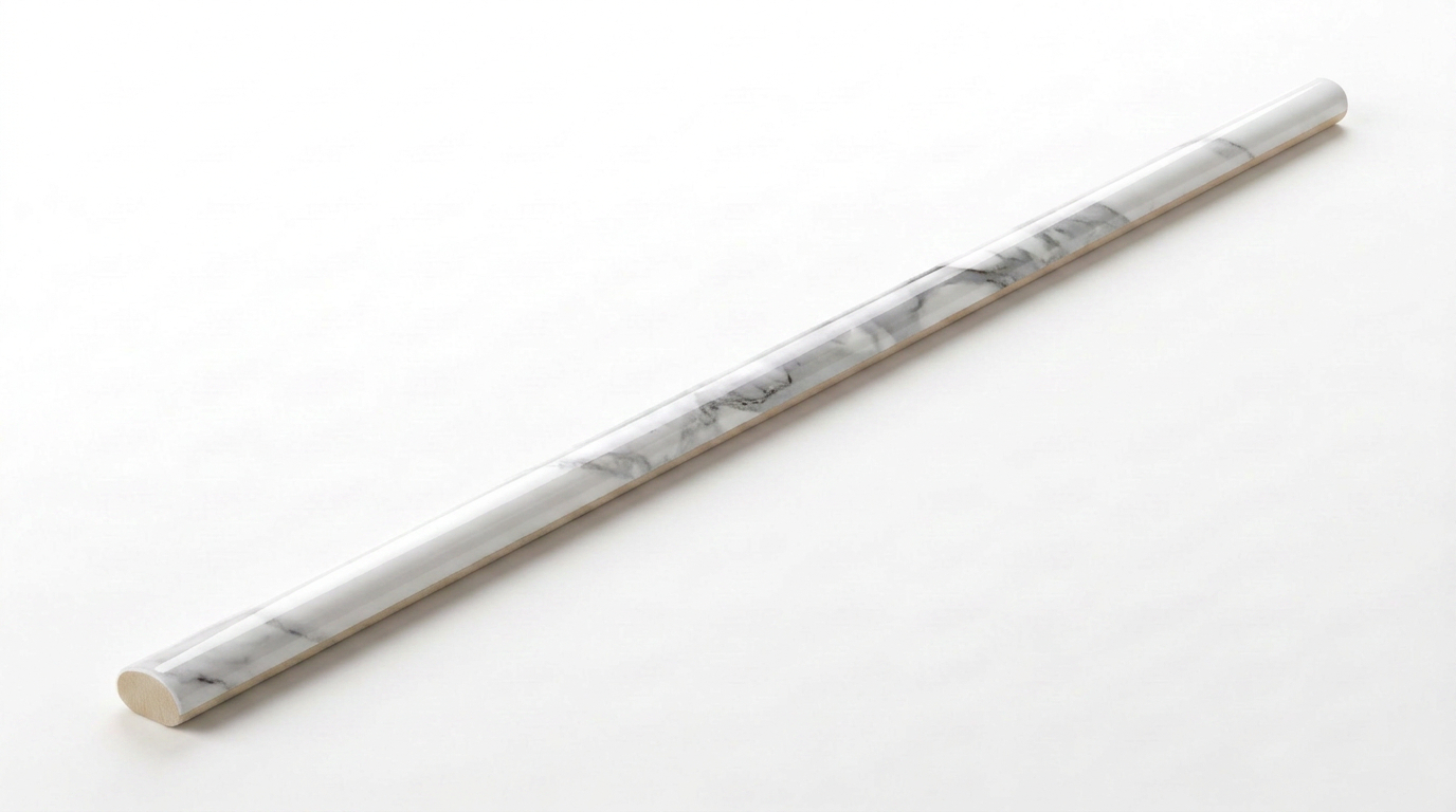 Carrara 0.39X9” Carrara Trim | Garcia Imported Tile