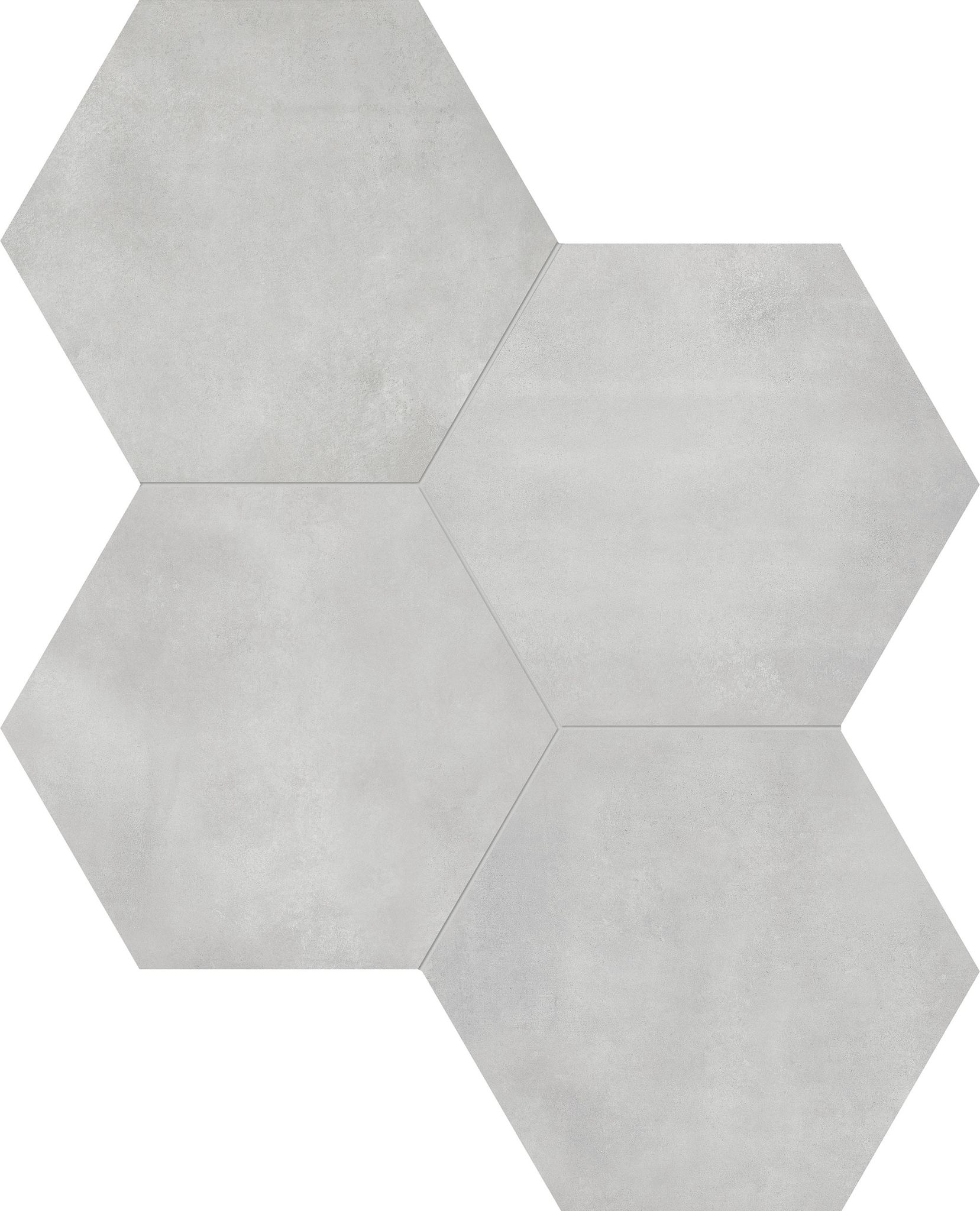 Form 7" Hexagon Ice | Garcia Imported Tile