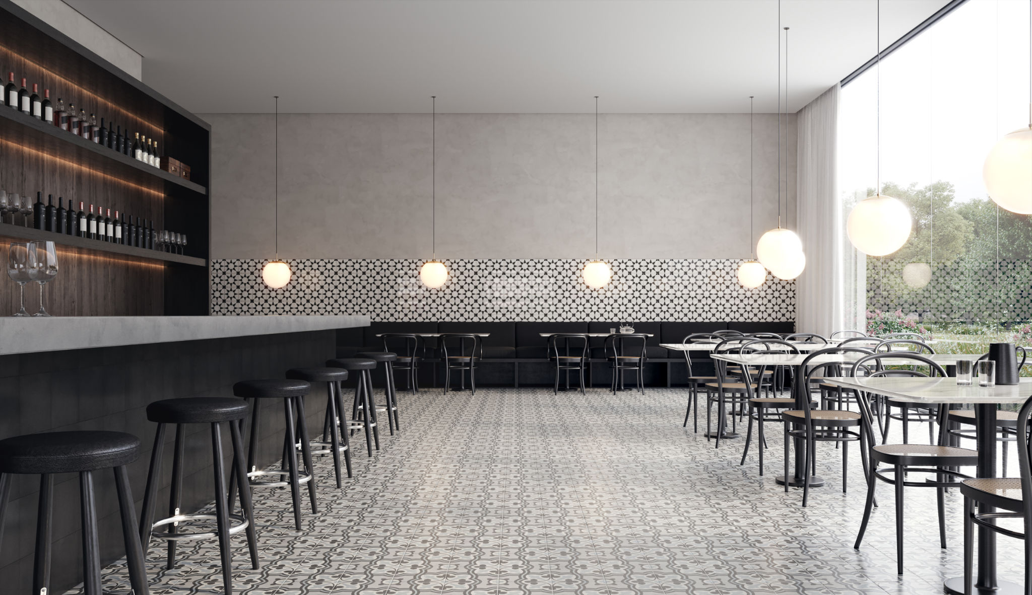 Form 8x8 Monochrome Stellar | Garcia Imported Tile