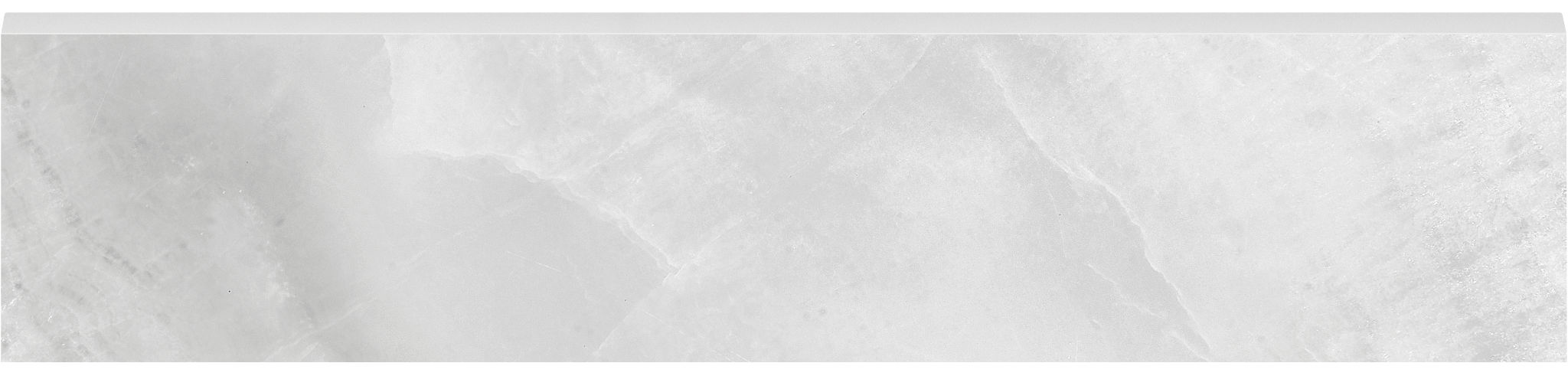 Plata 3x12 Onyx Crystallo Bullnose Matte | Garcia Imported Tile