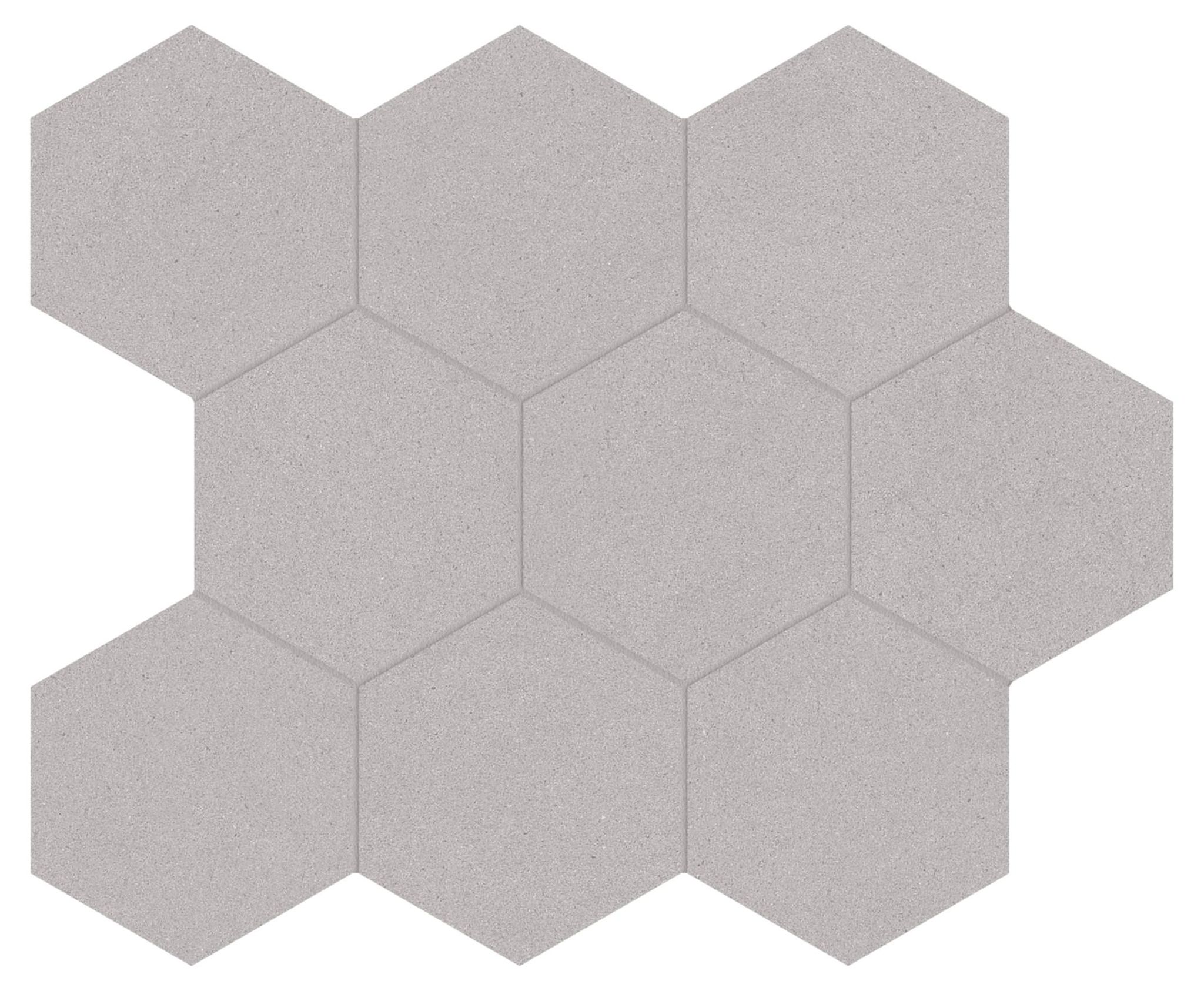 Serena 4" Hex Shale | Garcia Imported Tile