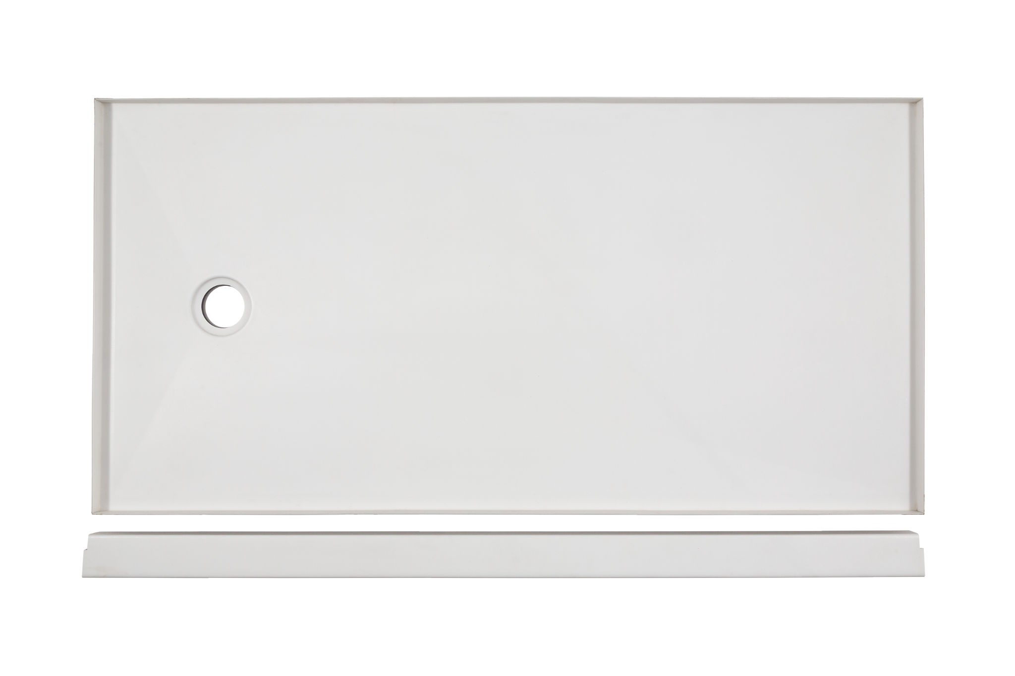 Shower Pan 30x60 Vivid White | Garcia Imported Tile