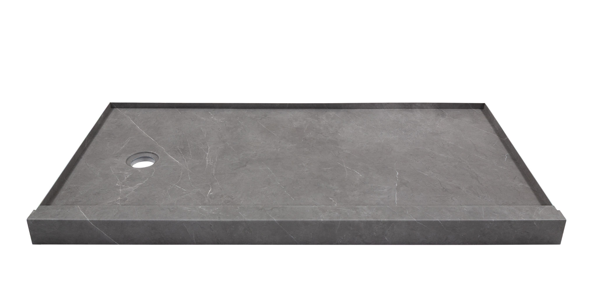 Shower Pan 36x60 Graphite Slate | Garcia Imported Tile