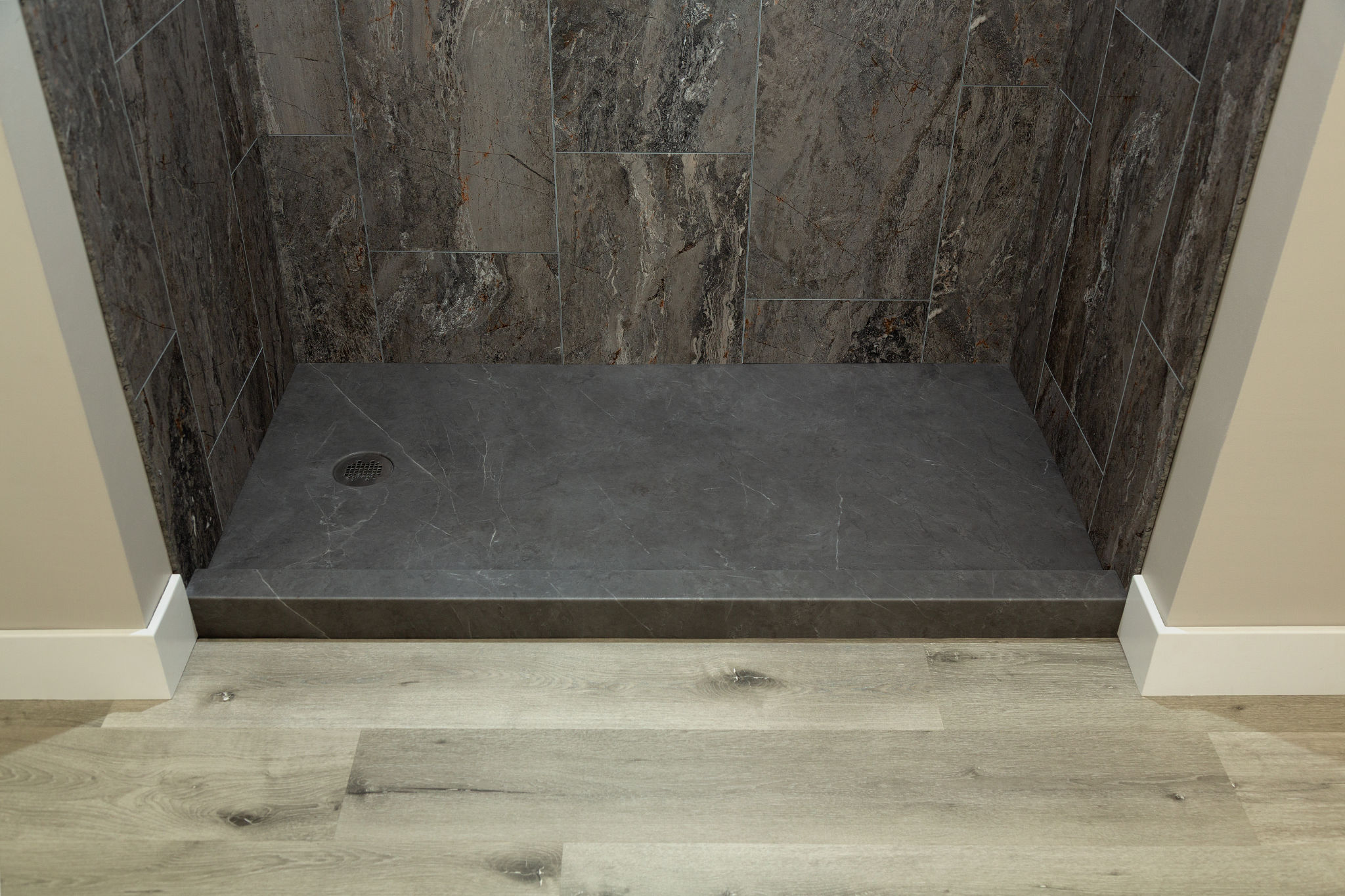 Shower Pan 36x60 Graphite Slate | Garcia Imported Tile