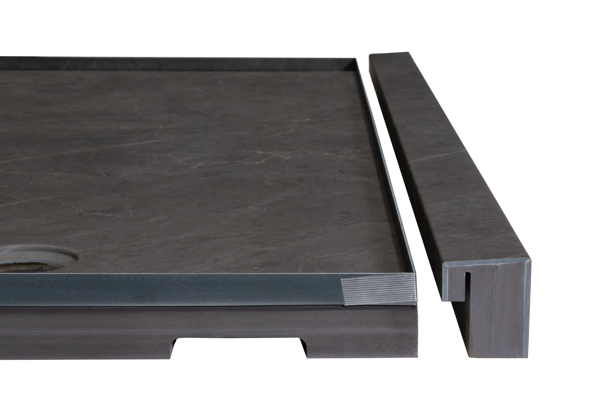 Shower Pan 36x60 Graphite Slate | Garcia Imported Tile