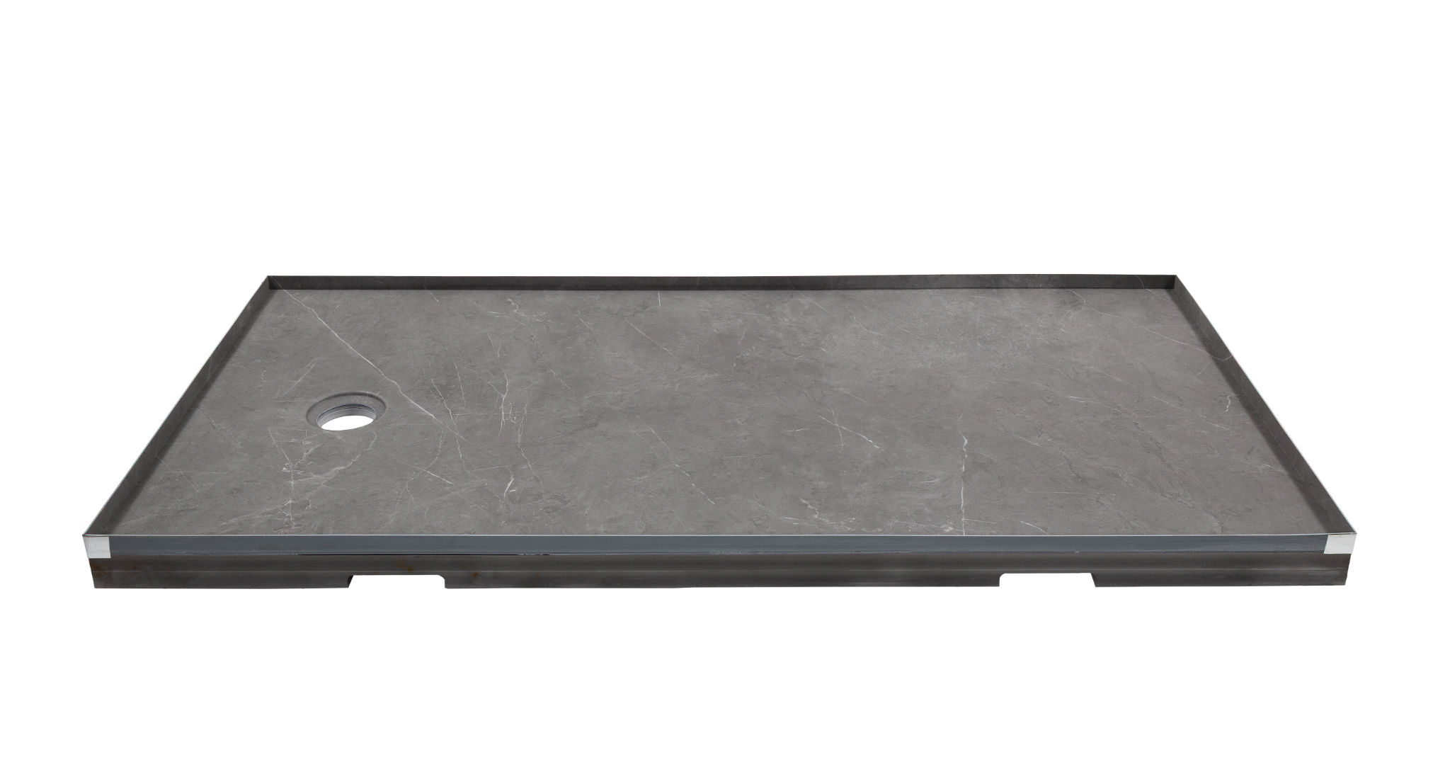 Shower Pan 36x60 Graphite Slate | Garcia Imported Tile