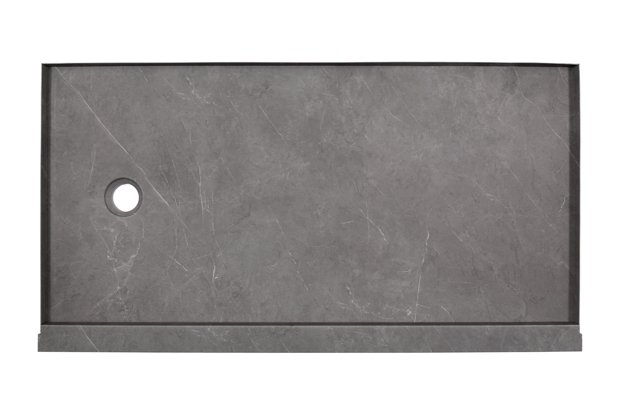 Shower Pan 36x60 Graphite Slate | Garcia Imported Tile