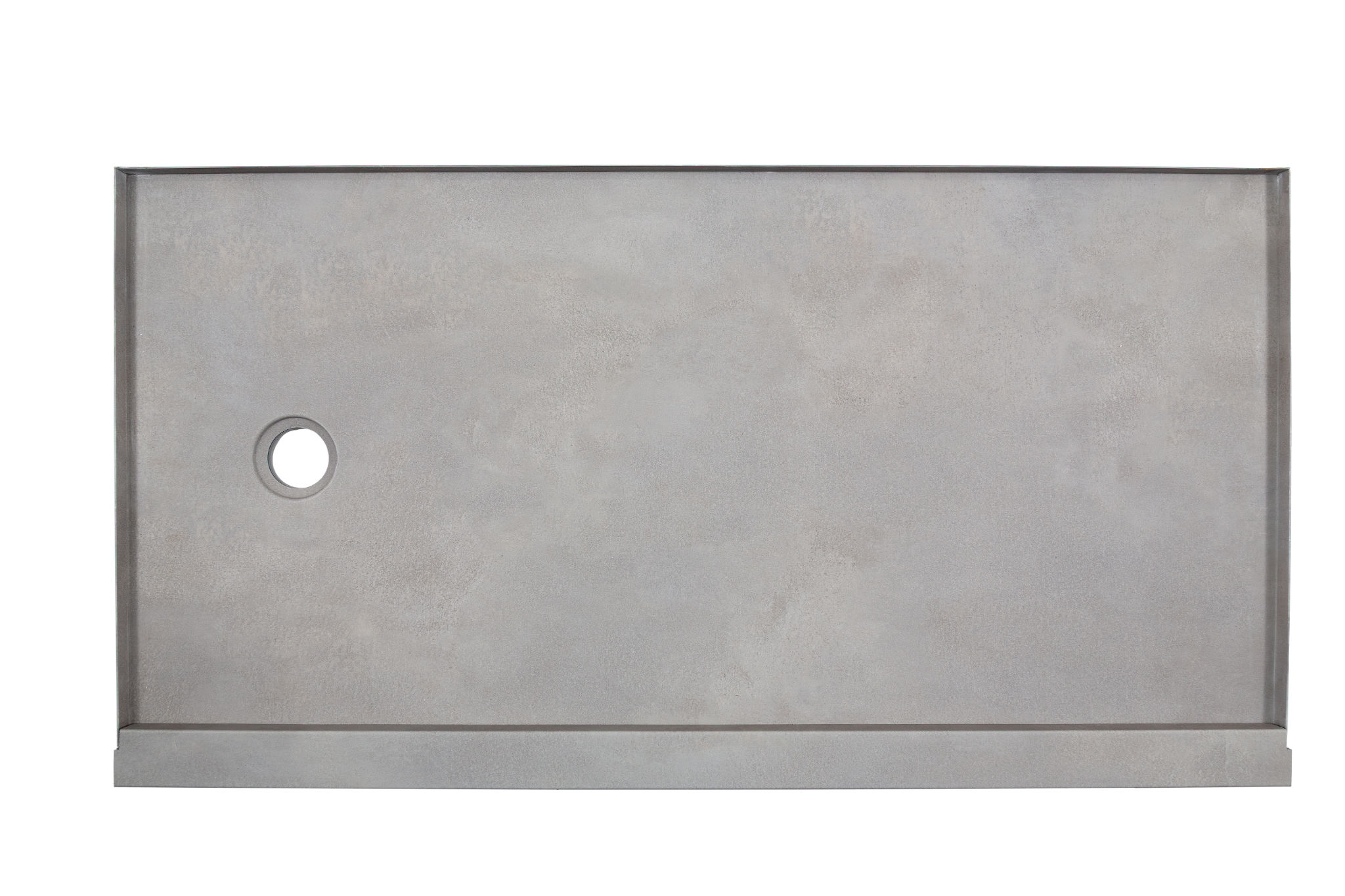 Shower Pan 36x60 Urban Concrete | Garcia Imported Tile