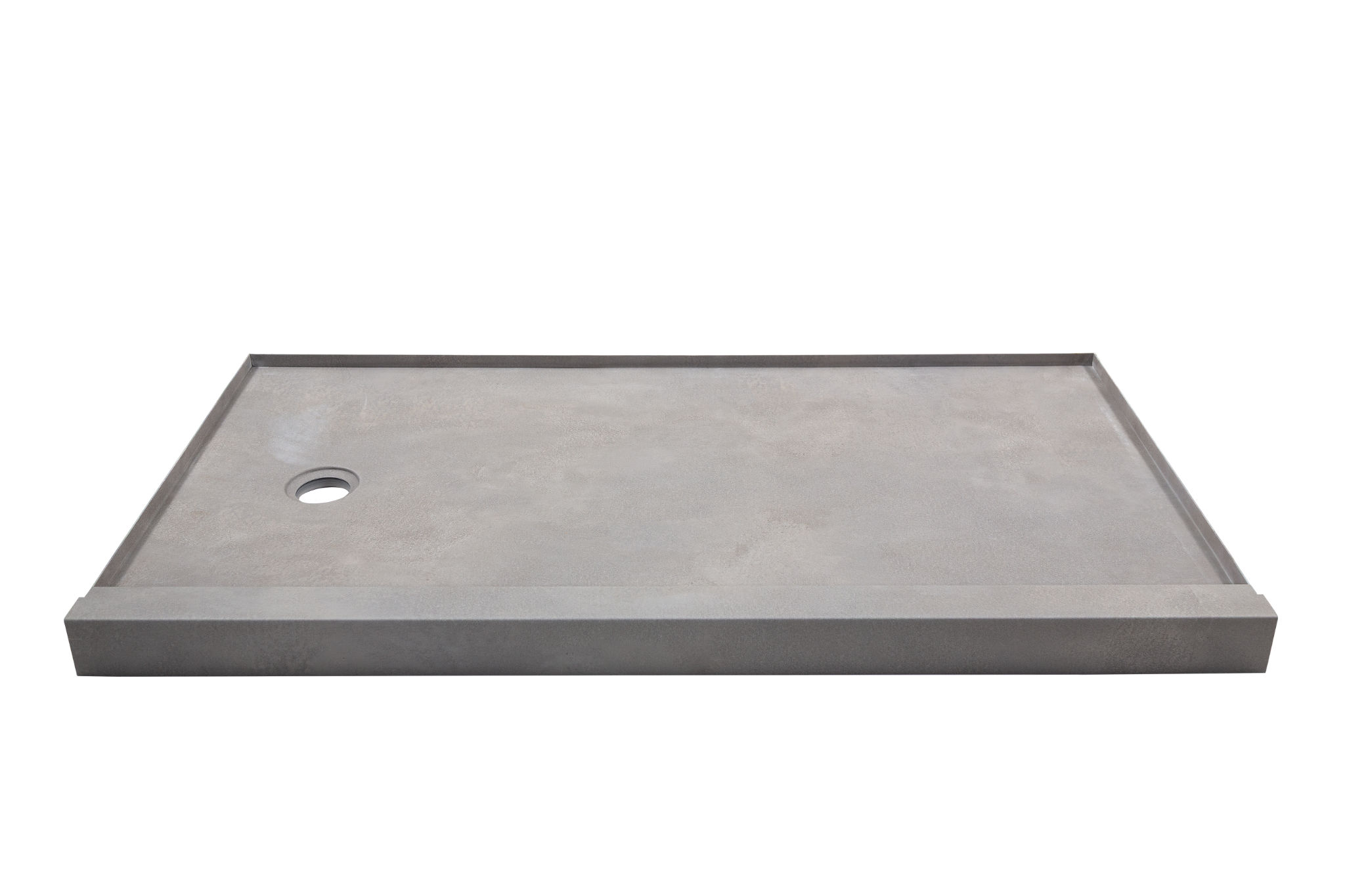 Shower Pan 36x60 Urban Concrete | Garcia Imported Tile