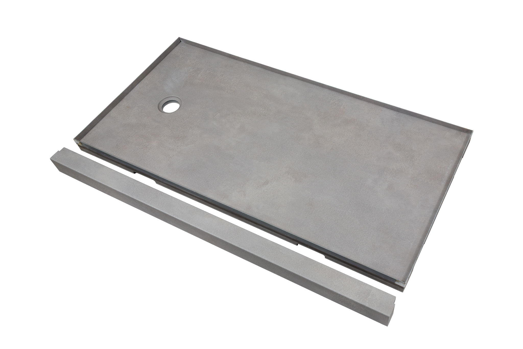 Shower Pan 36x60 Urban Concrete | Garcia Imported Tile