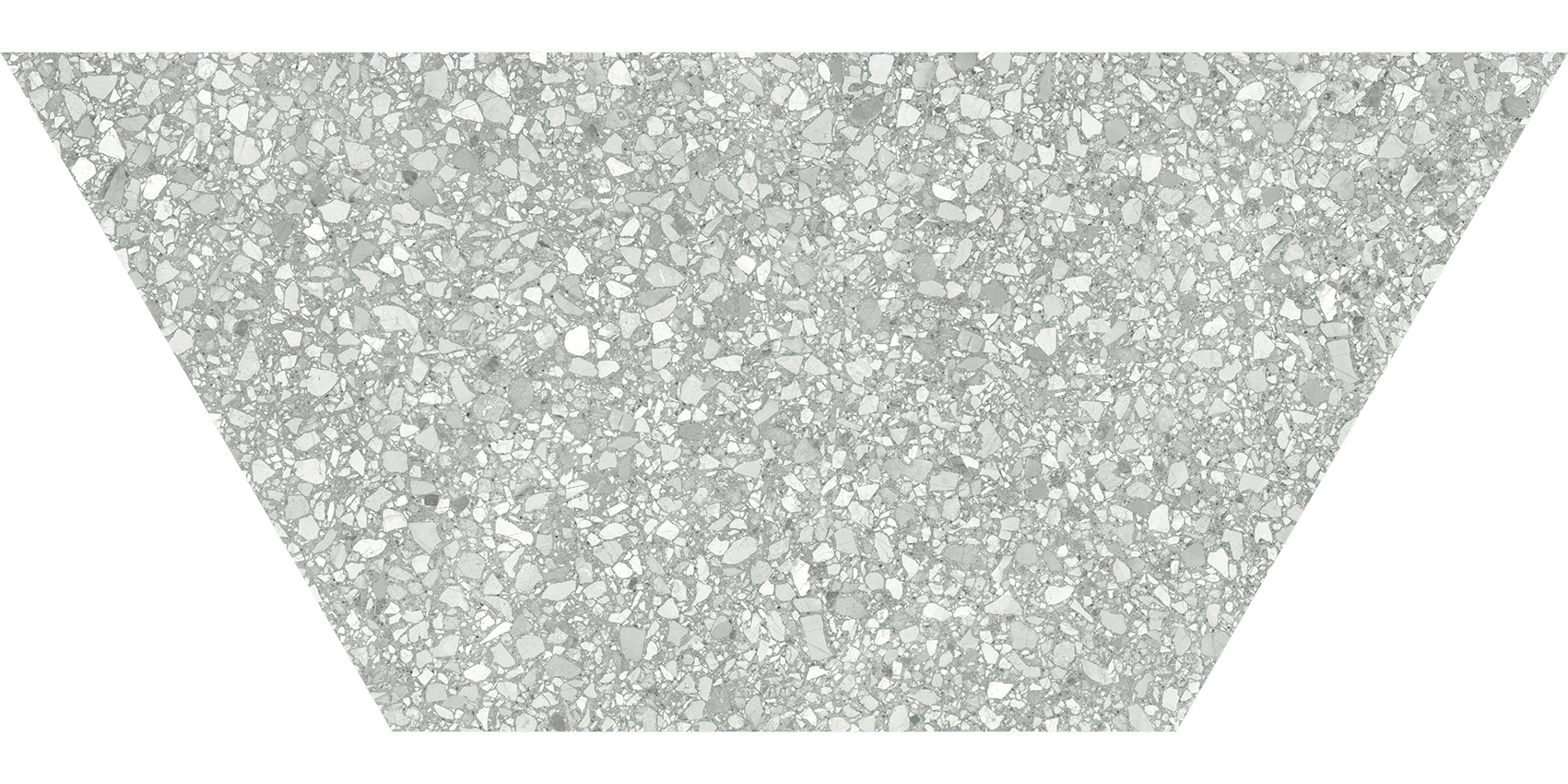 Station 10x24 Ash Half Hexagon | Garcia Imported Tile