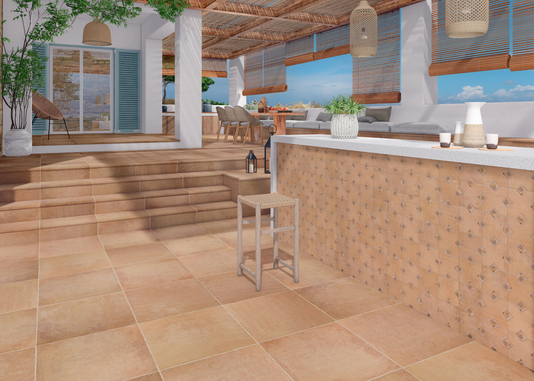 Tuscany 1.5x1.5 Taco Lacock | Garcia Imported Tile