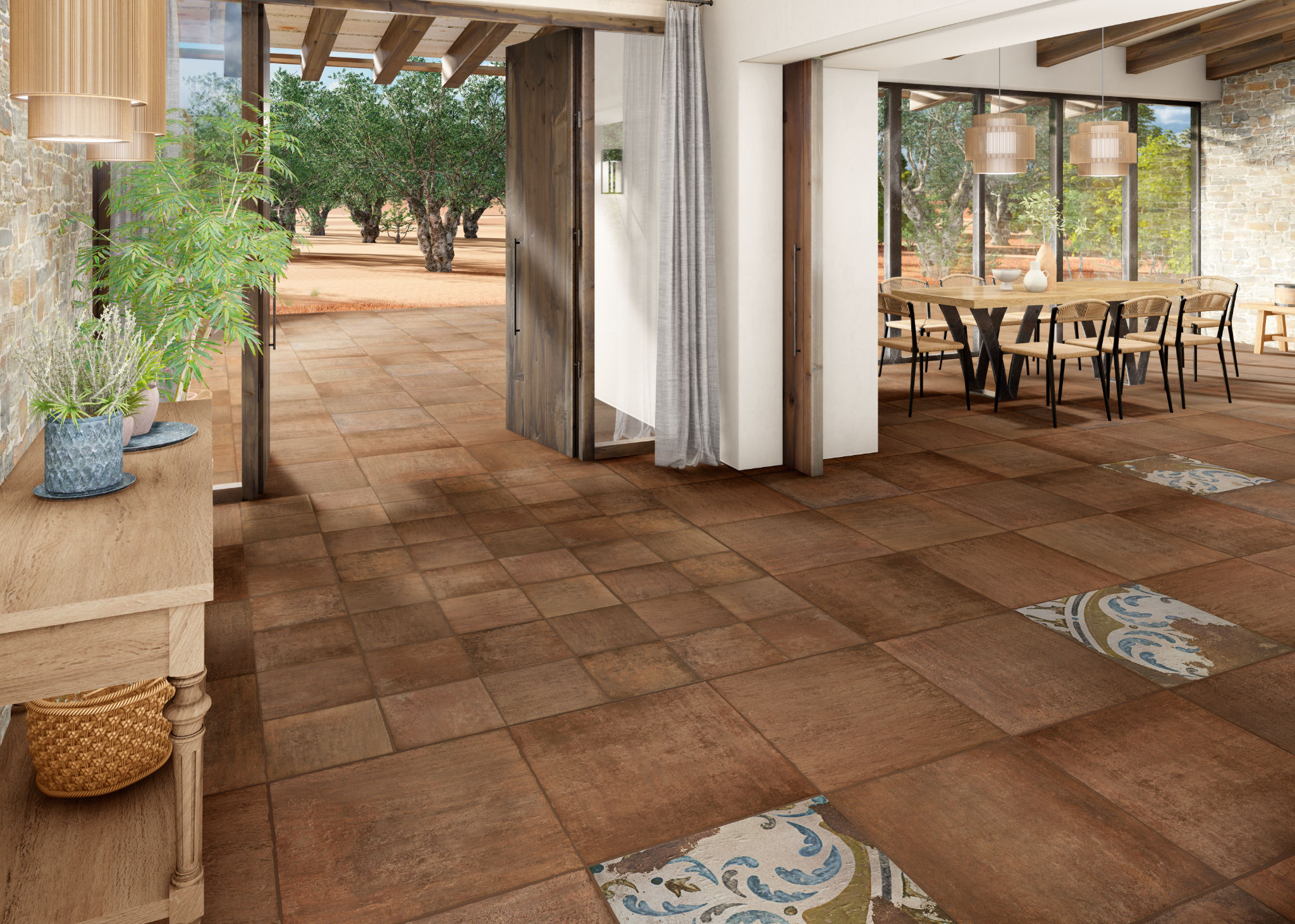 Tuscany 24x24 Volcano | Garcia Imported Tile
